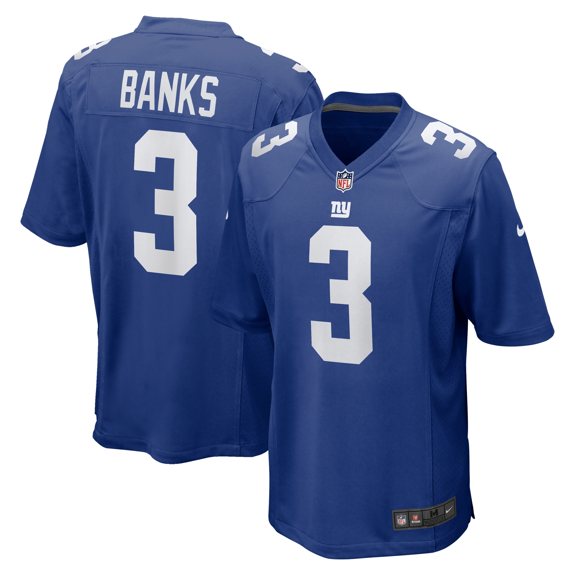 Deonte Banks New York Giants Nike  Game Jersey -  Royal