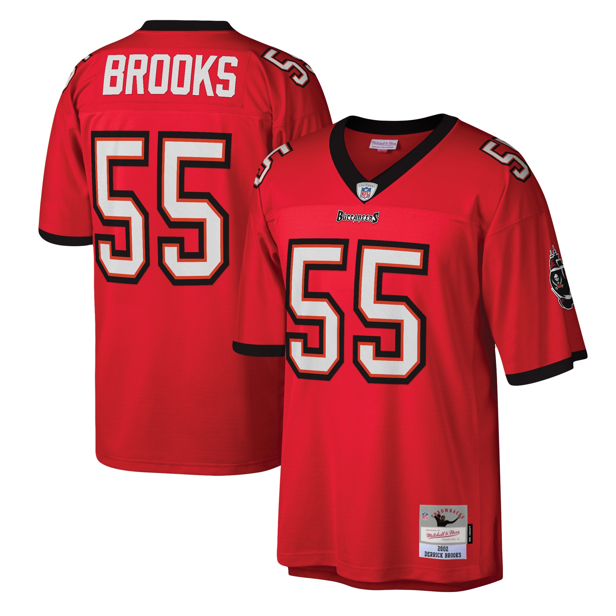 Derrick Brooks Tampa Bay Buccaneers Mitchell & Ness Legacy Replica Jersey - Red