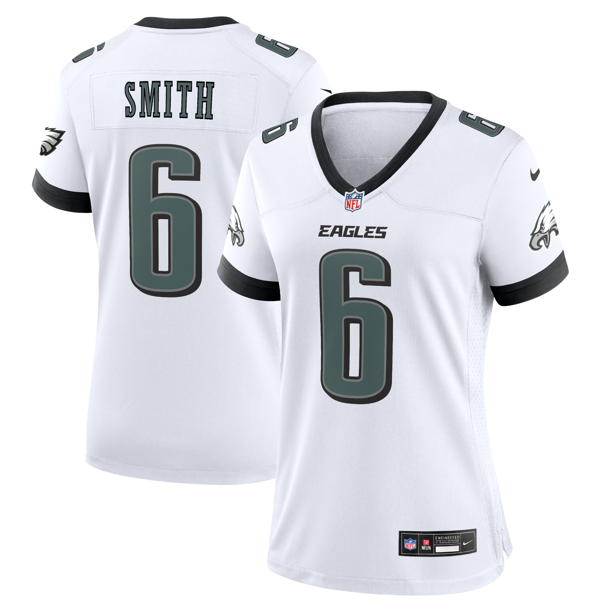 DeVonta Smith Philadelphia Eagles Nike Game Jersey - White