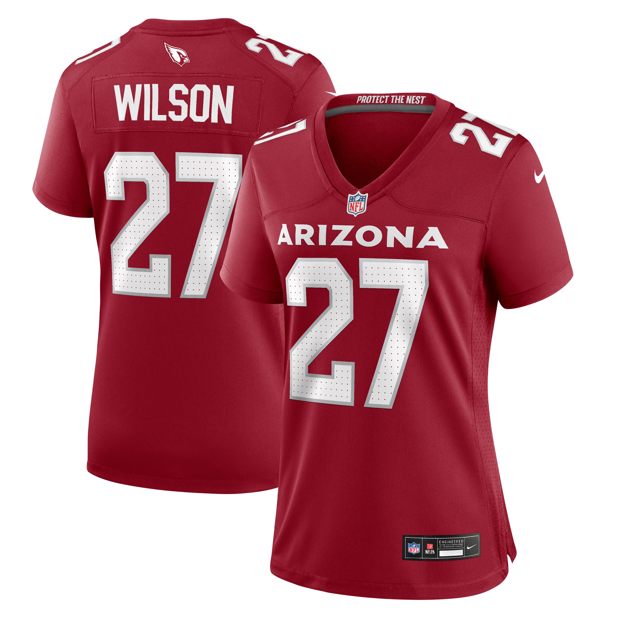 Divaad Wilson Arizona Cardinals Nike Women's Team Game Jersey -  Cardinal