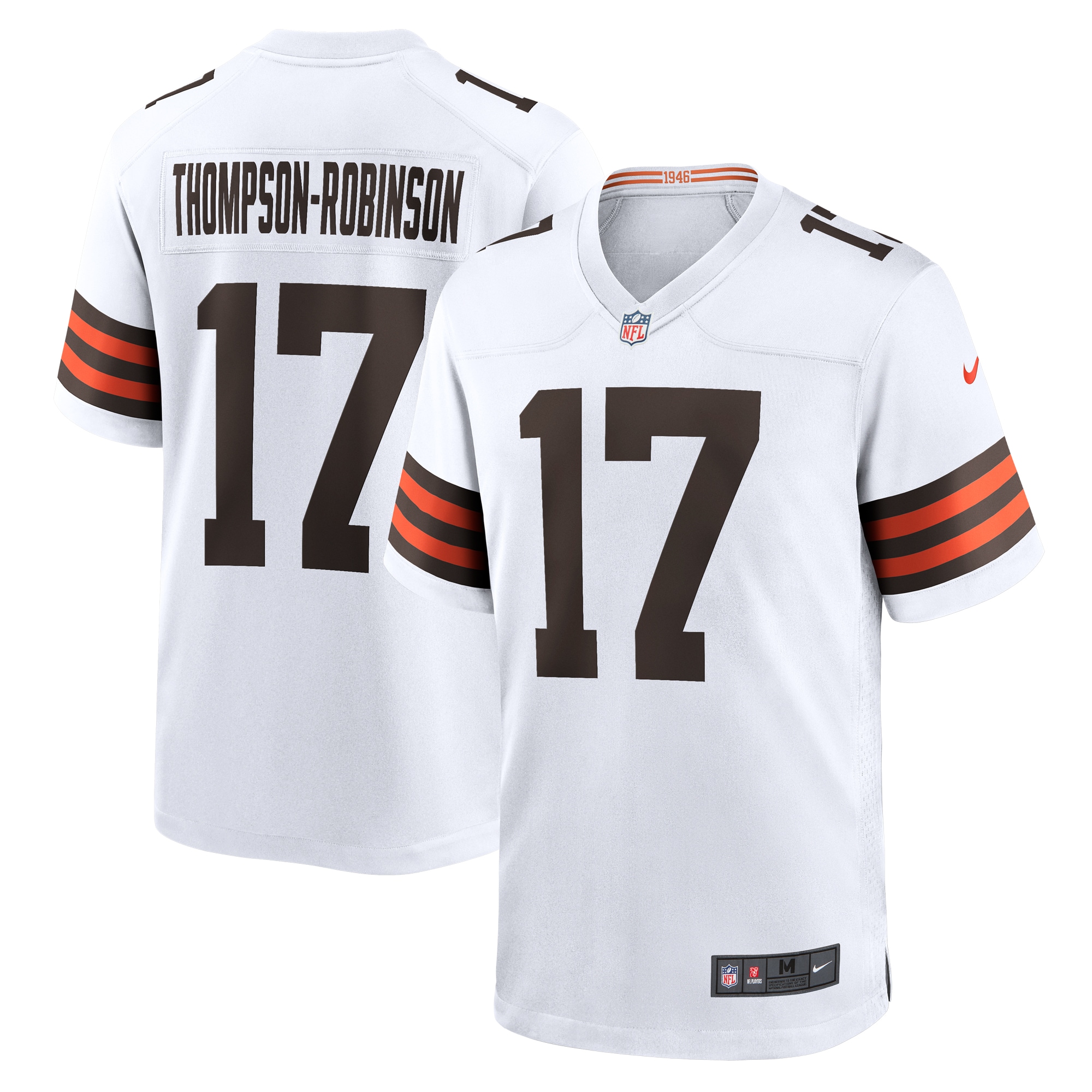 Dorian Thompson-Robinson Cleveland Browns Nike  Game Jersey -  White