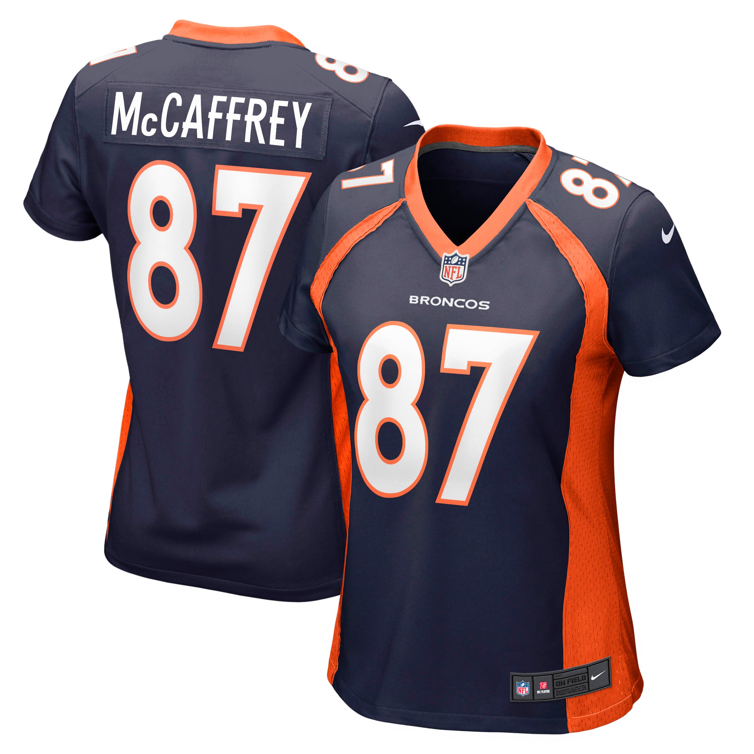 Ed McCaffrey Denver Broncos Nike Women's Retired Player Jersey - Navy