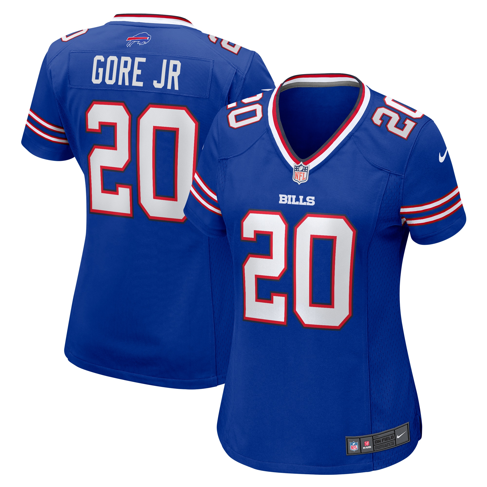 Frank Gore Jr. Buffalo Bills Nike Women's Game Jersey -  Royal