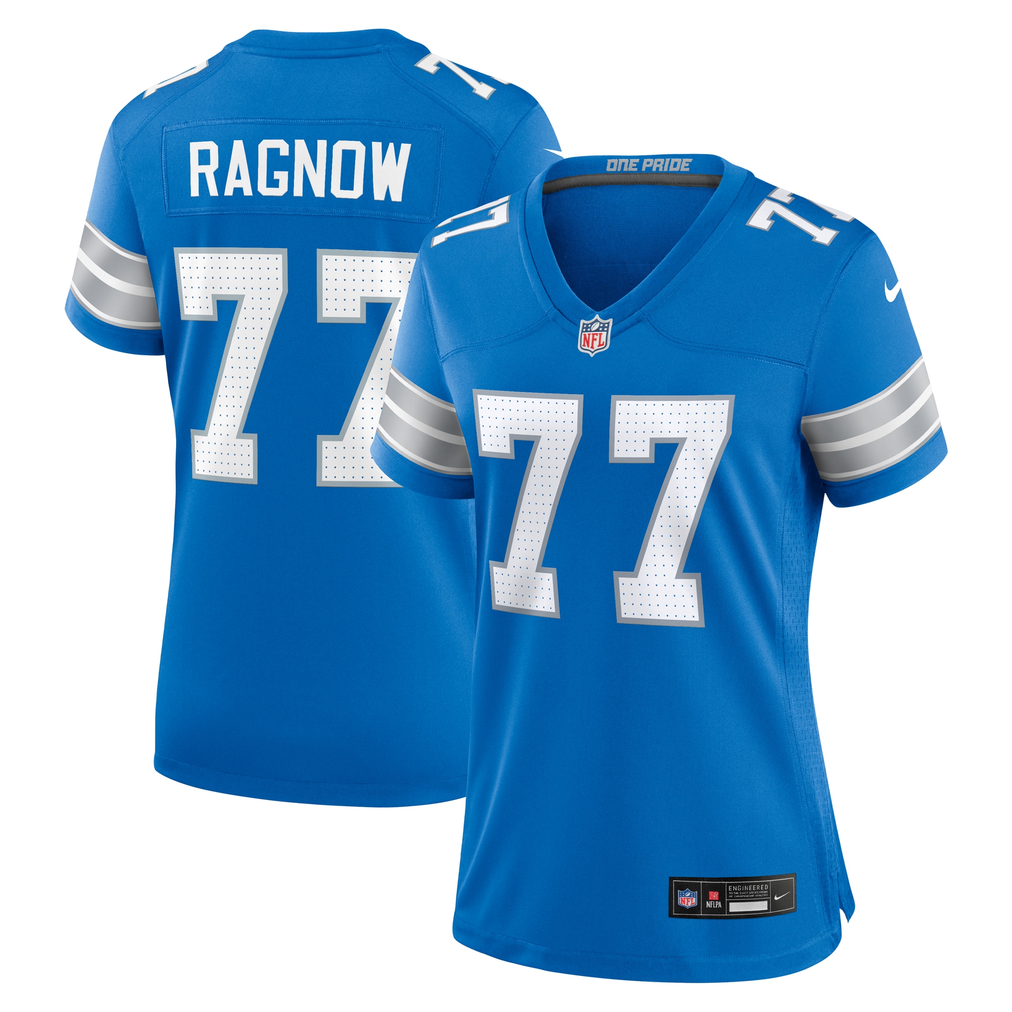 Frank Ragnow Detroit Lions Nike Women's Team Game Jersey -  Blue
