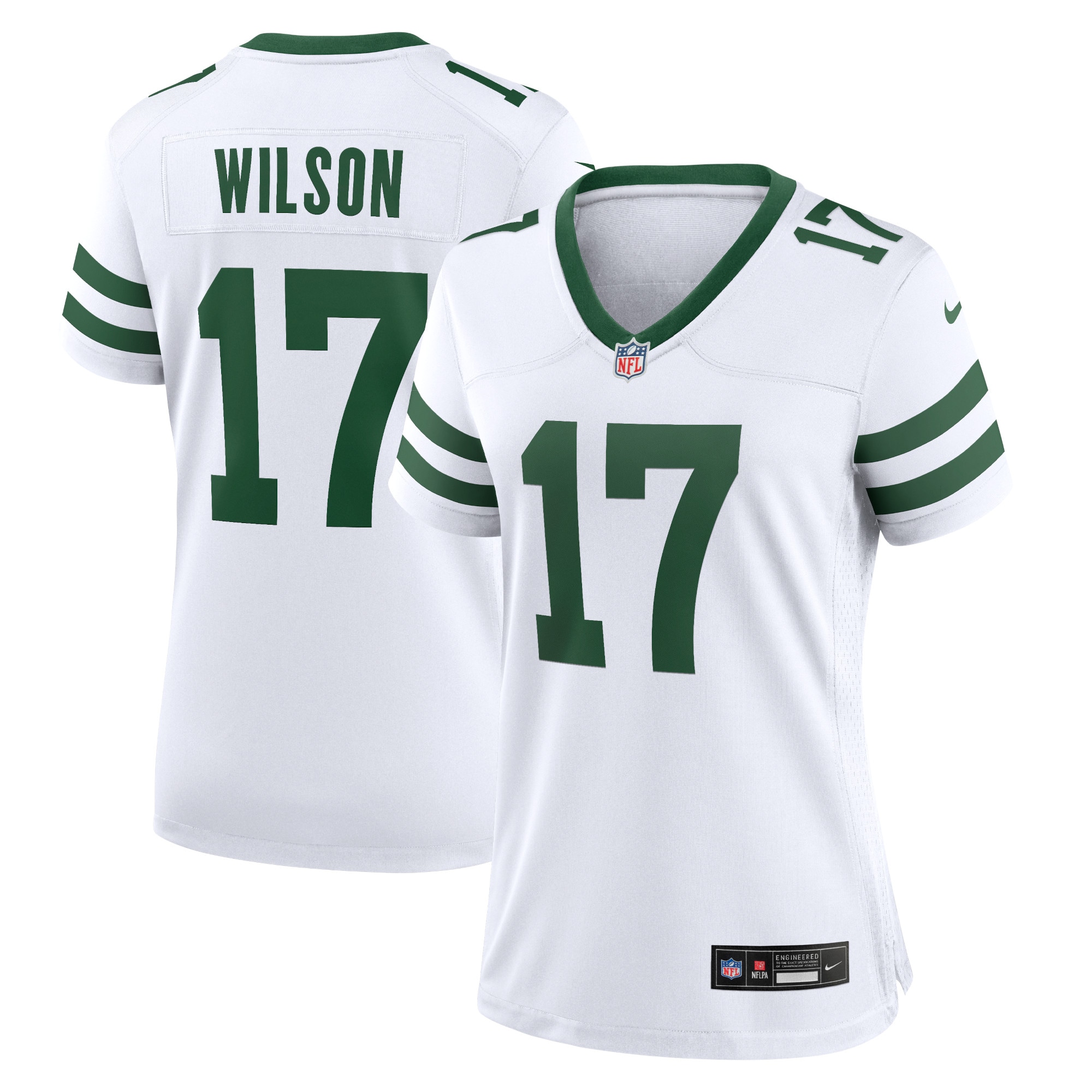 Garrett Wilson New York Jets Nike Women's Game Jersey - Legacy White