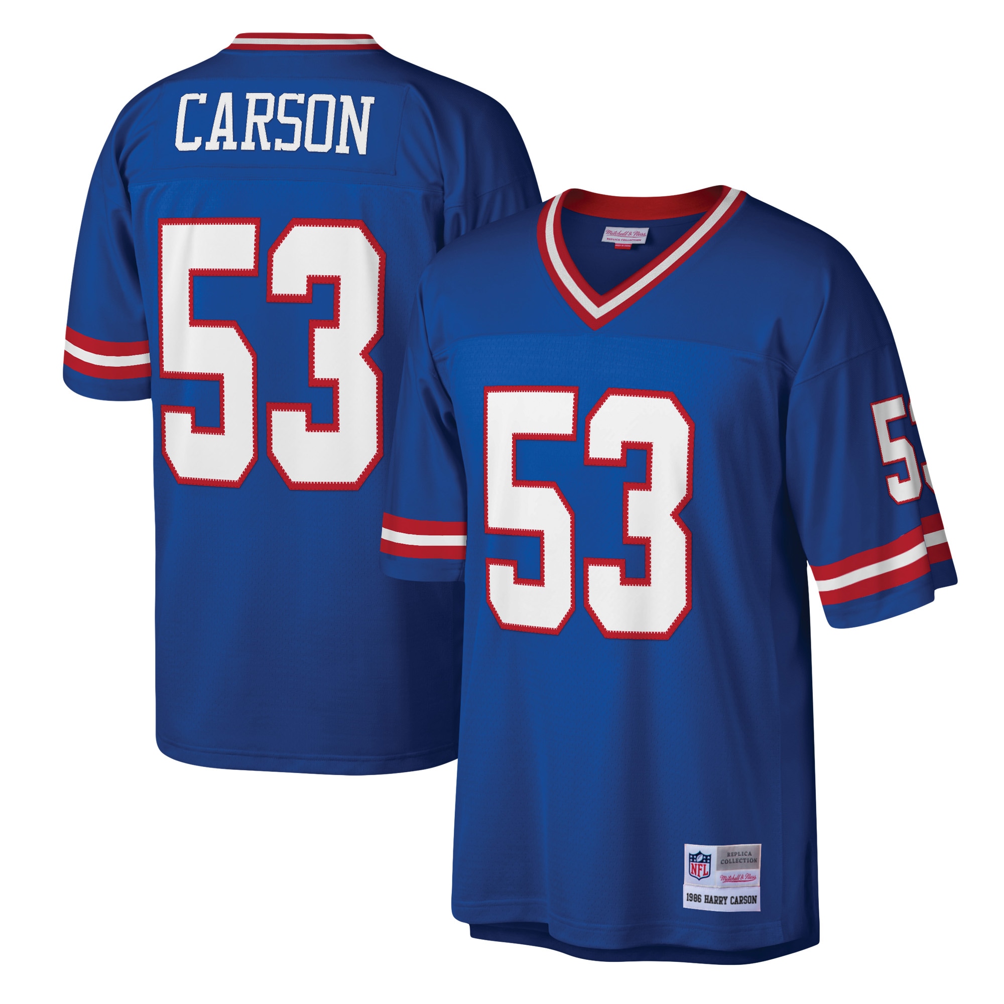 Harry Carson New York Giants Mitchell & Ness Legacy Replica Jersey - Royal