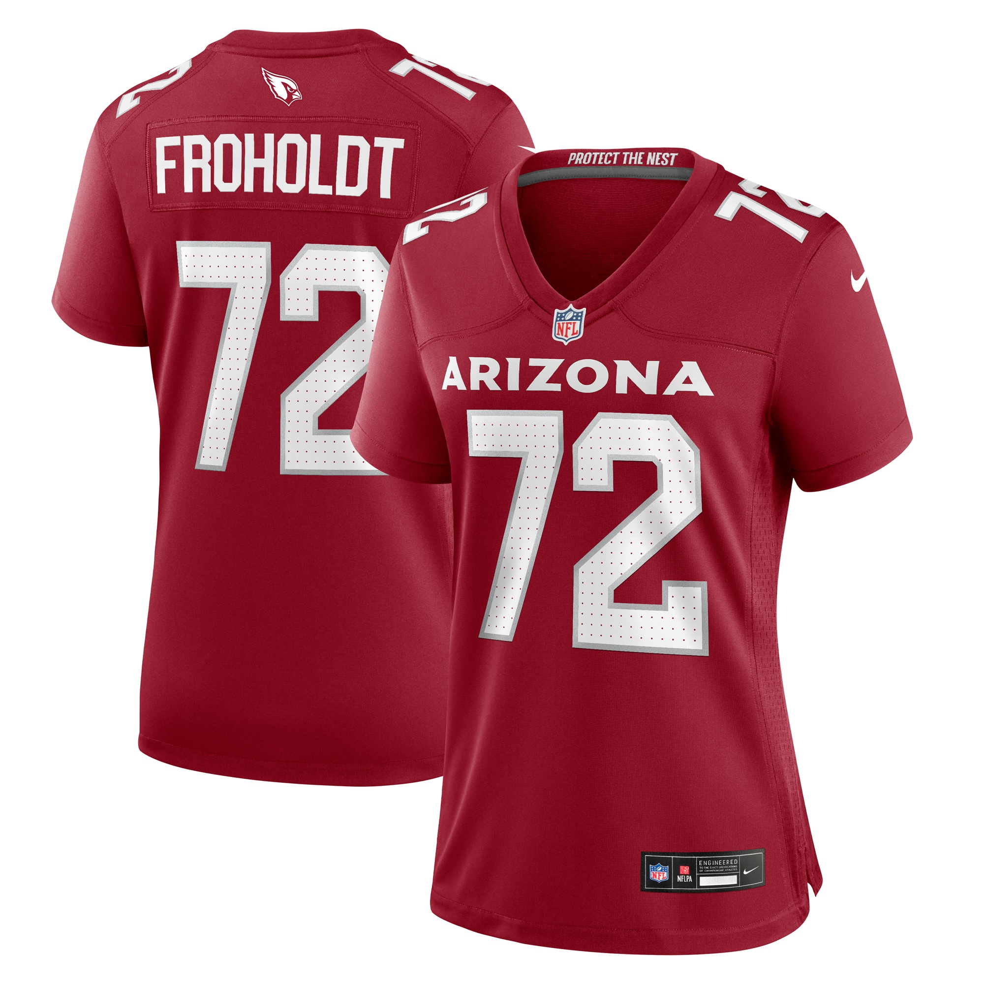 Hjalte Froholdt Arizona Cardinals Nike Women's Nike Women's All Player Jersey - Cardinal