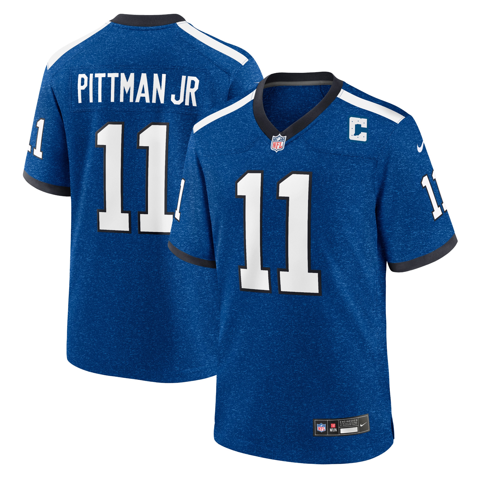 Indiana Nights Michael Pittman Jr. Indianapolis Colts Nike Alternate Game Jersey - Blue