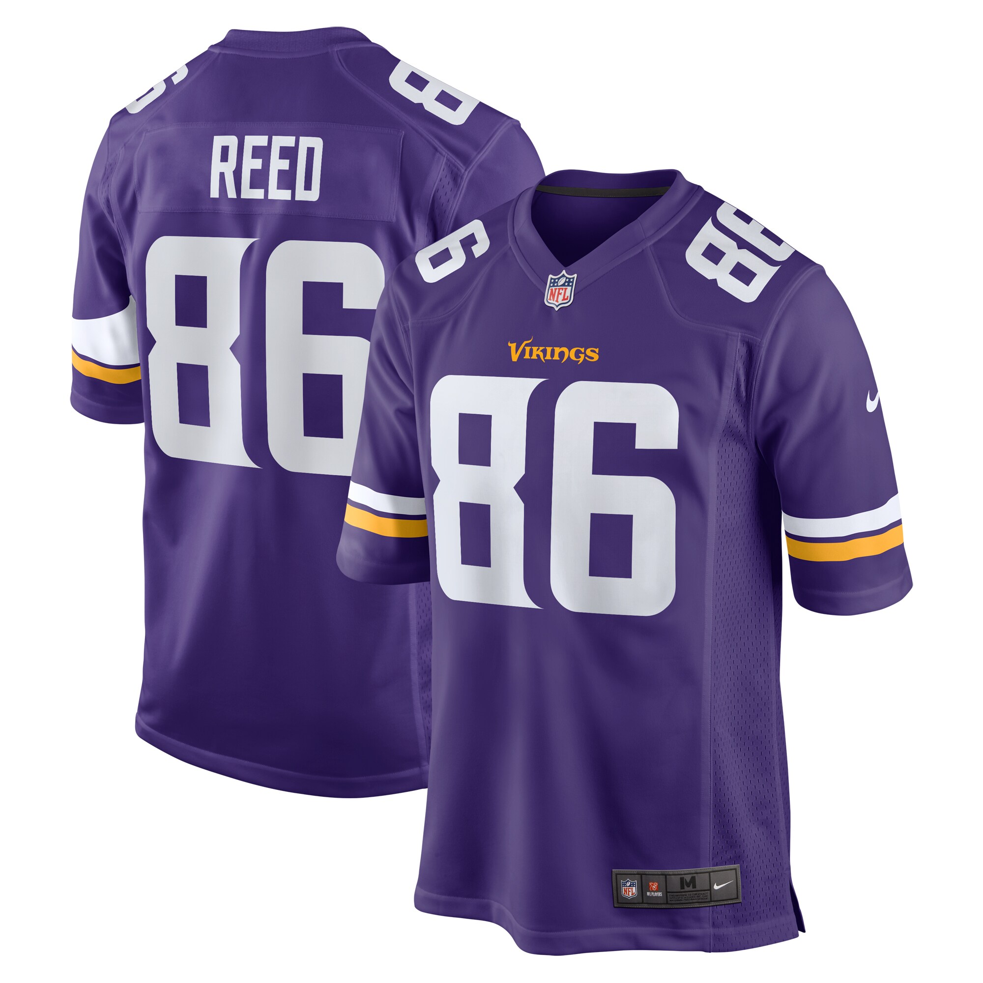 Jake Reed Minnesota Vikings Nike Retired Player Game Jersey - Purple
