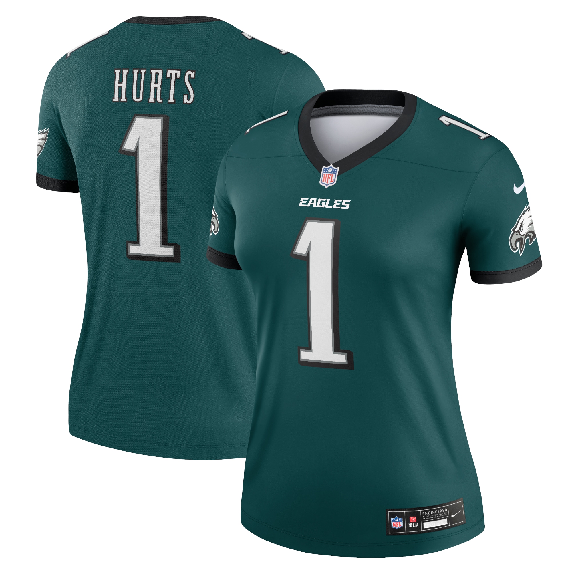 Jalen Hurts Philadelphia Eagles Nike Women's Legend Jersey - Midnight Green