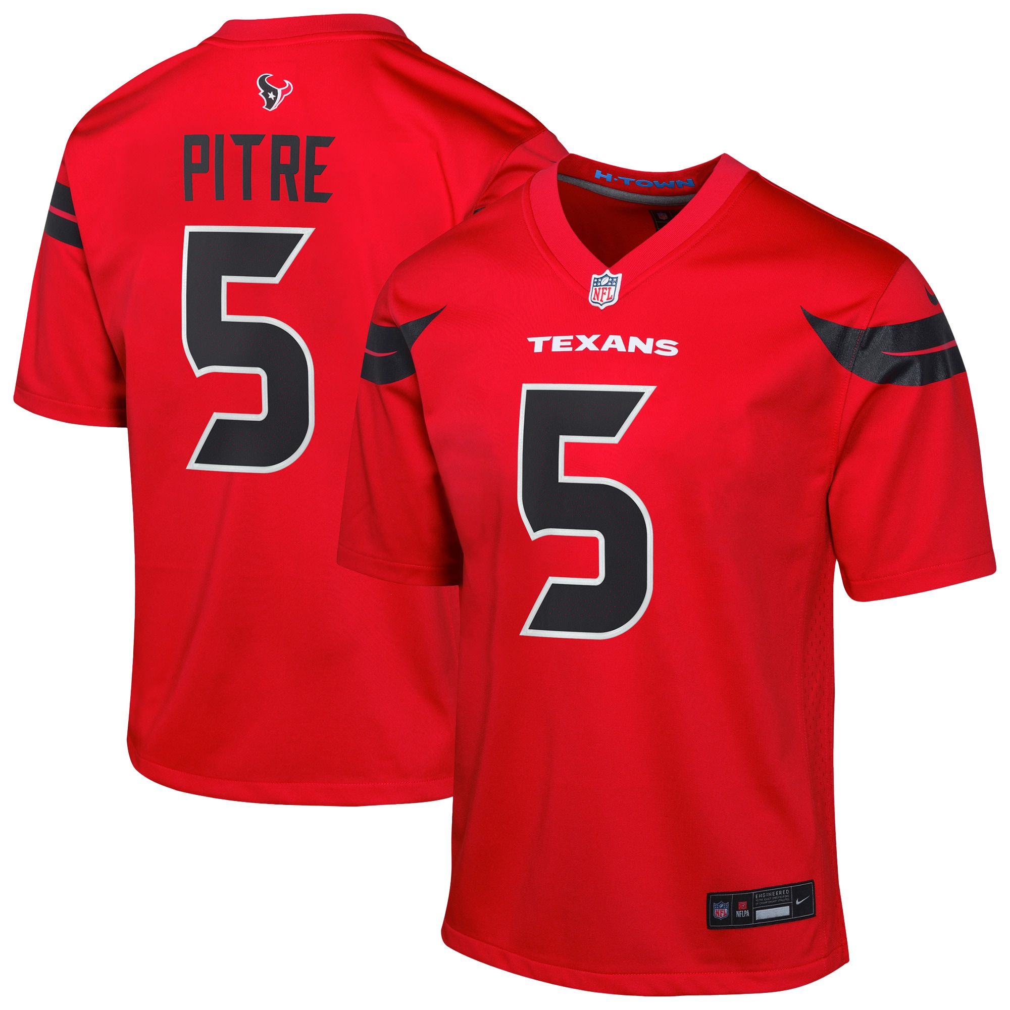 Jalen Pitre Houston Texans Nike Youth Alternate Game Jersey - Red