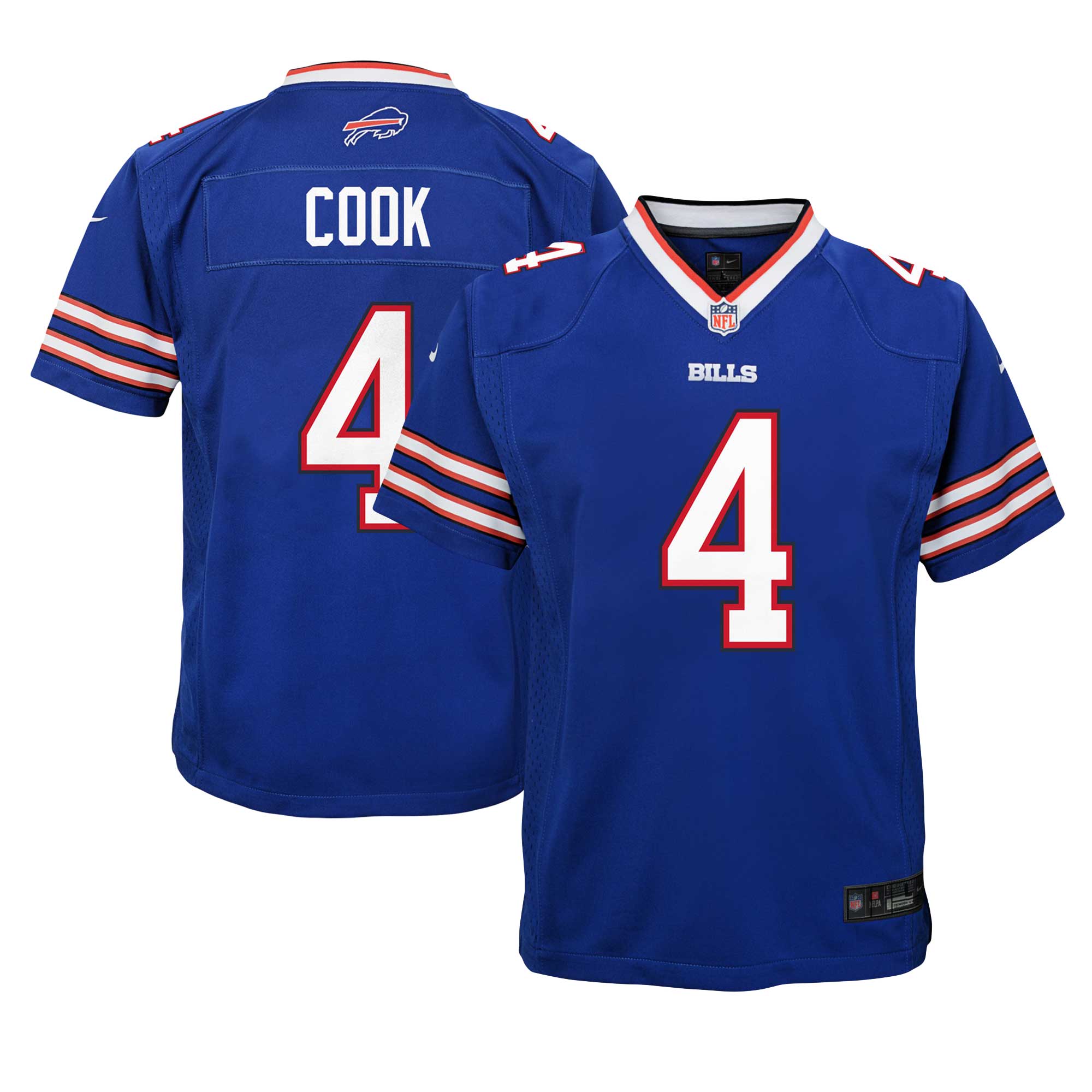 James Cook Buffalo Bills Nike Youth Game Jersey - Royal