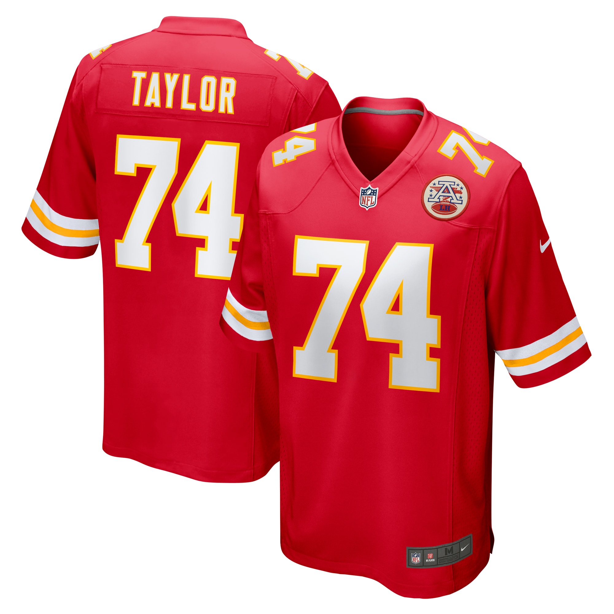Jawaan Taylor Kansas City Chiefs Nike Game Player Jersey - Red