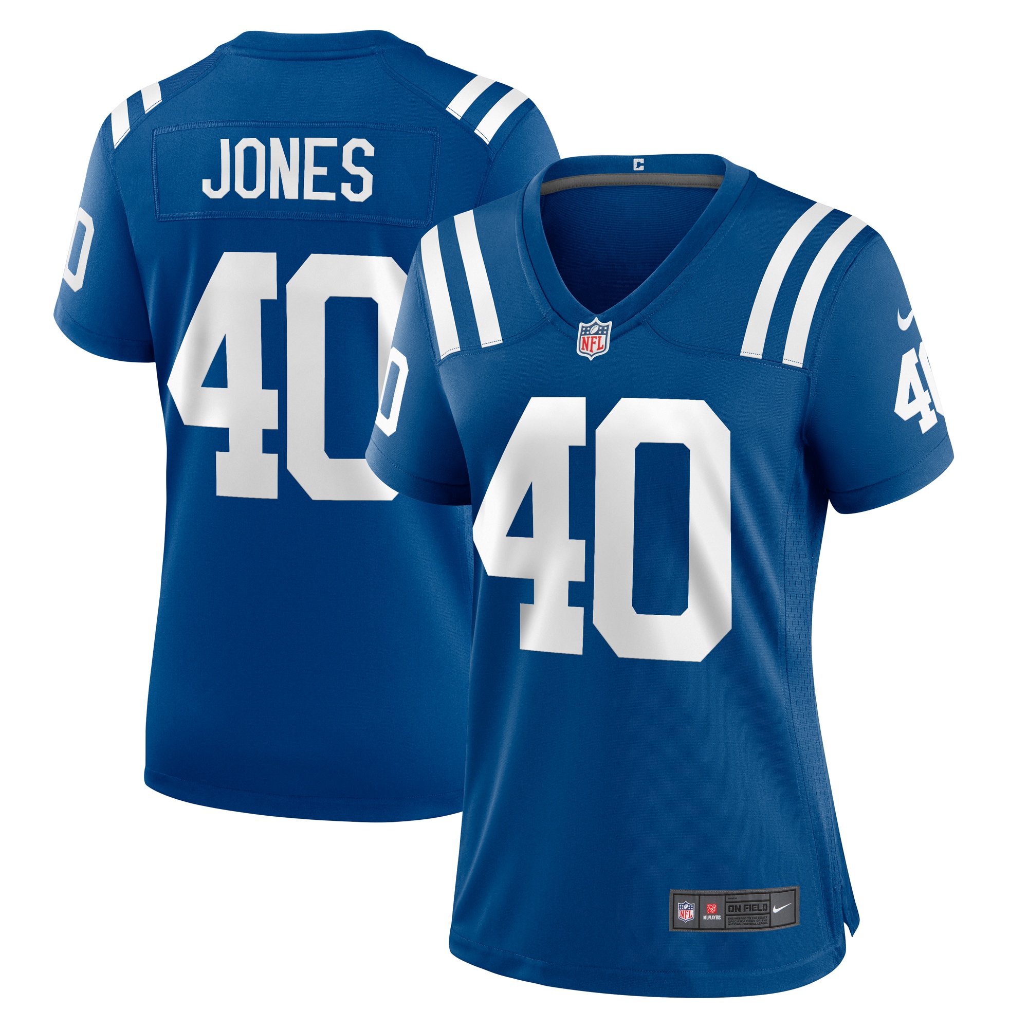 Jaylon Jones Indianapolis Colts Nike Women's Team Game Jersey -  Royal
