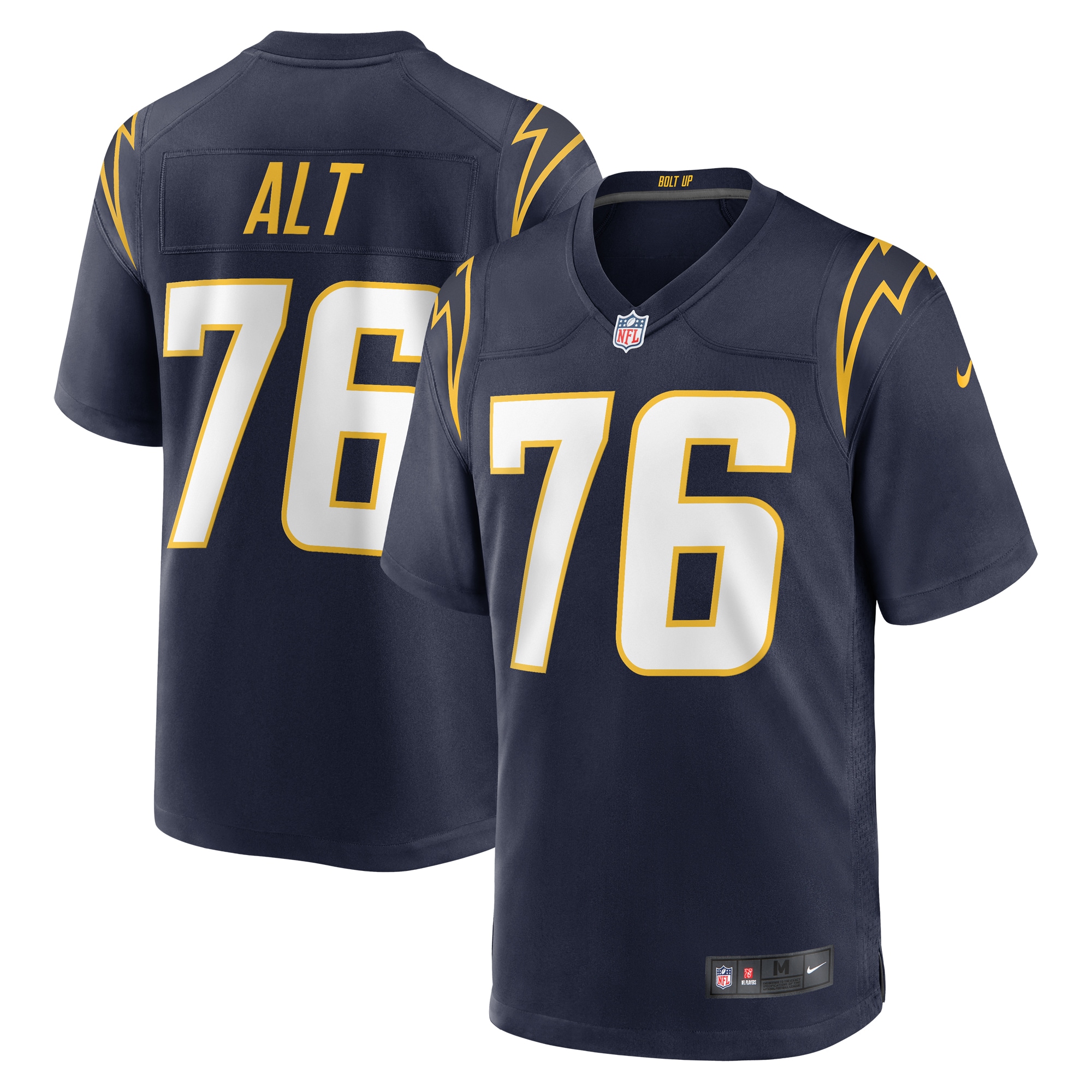 Joe Alt Los Angeles Chargers Nike 2024 NFL Draft First Round Pick Player Game Jersey - Navy
