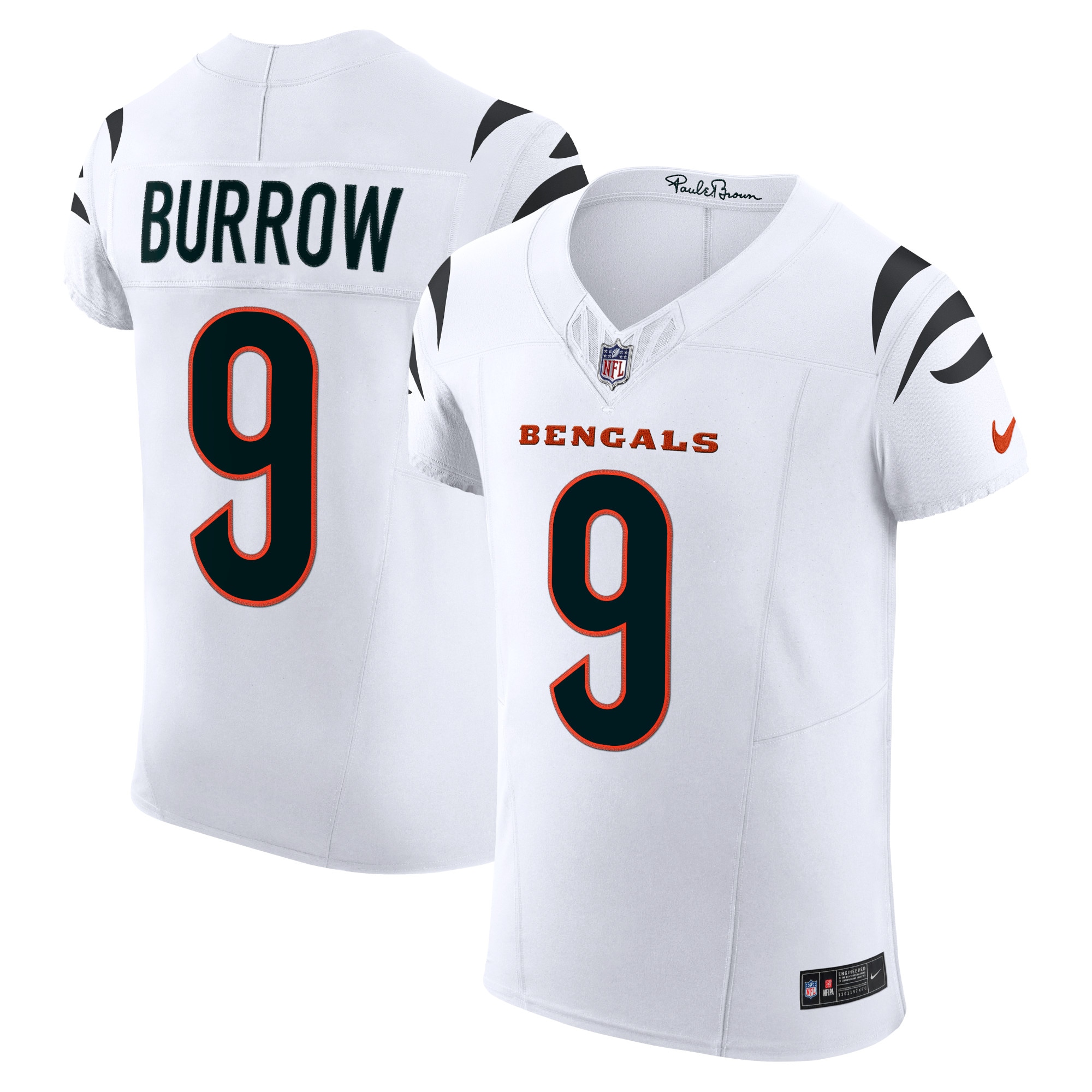 Joe Burrow Cincinnati Bengals Nike  Vapor F.U.S.E. Elite Jersey - White