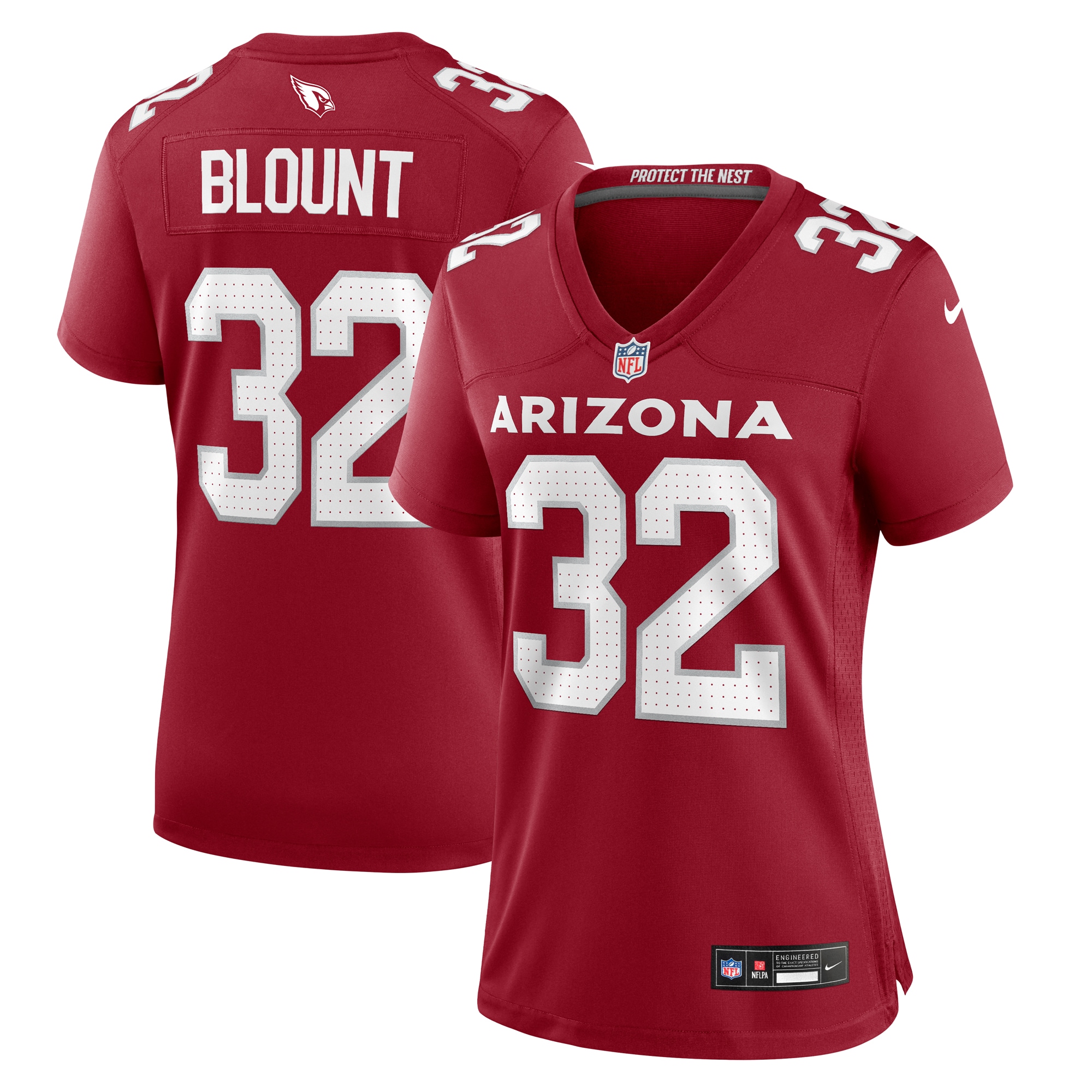 Joey Blount Arizona Cardinals Nike Women's  Game Jersey -  Cardinal