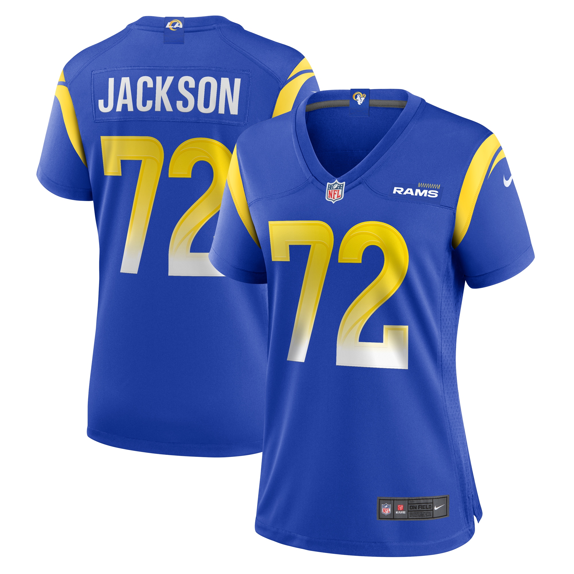 Jonah Jackson Los Angeles Rams Nike Women's Team Game Jersey -  Royal