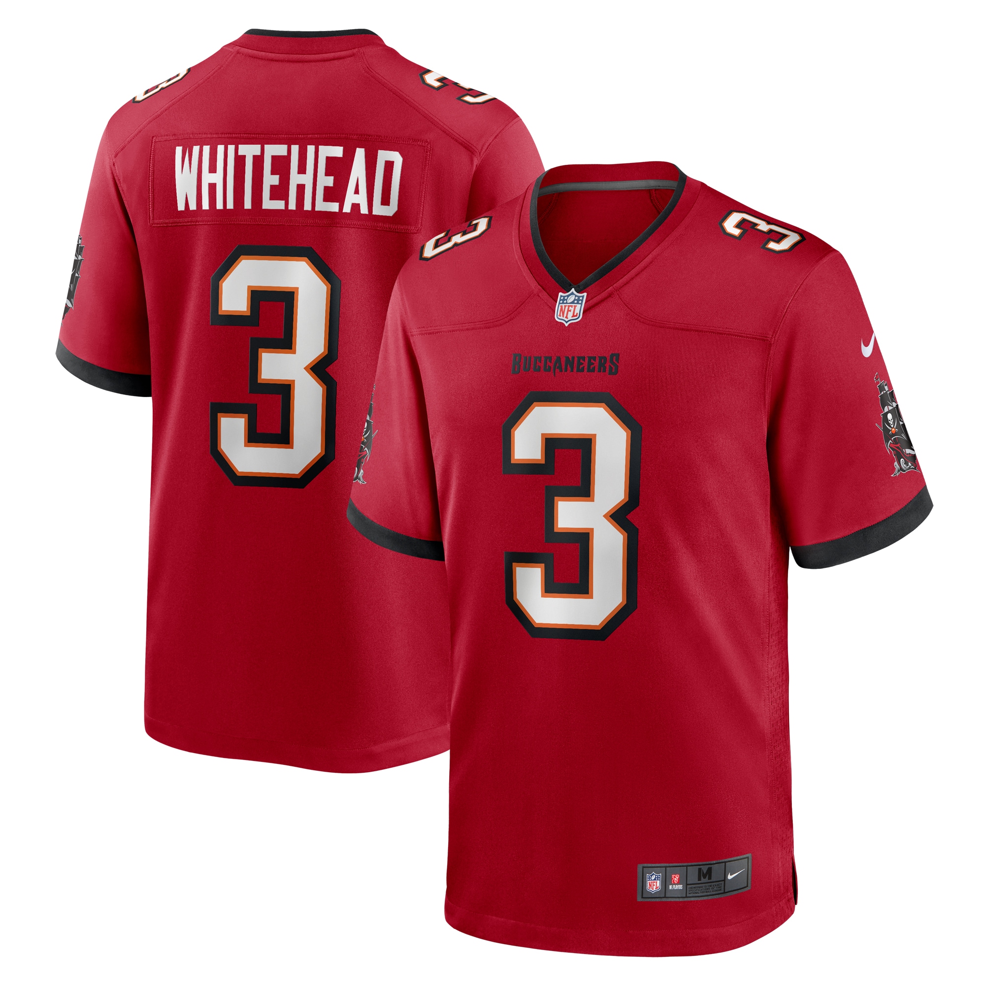 Jordan Whitehead Tampa Bay Buccaneers Nike  Game Jersey -  Red