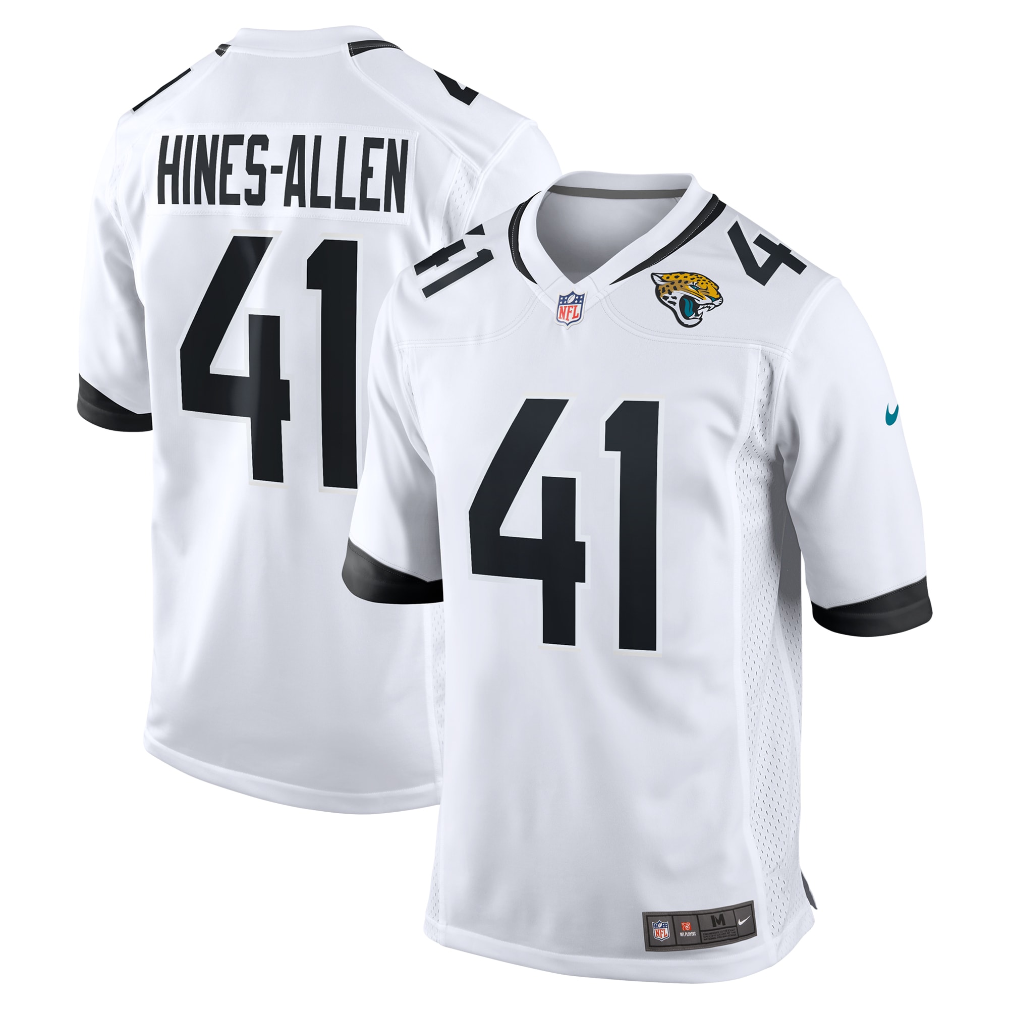 Josh Hines-Allen Jacksonville Jaguars Nike Player Game Jersey - White