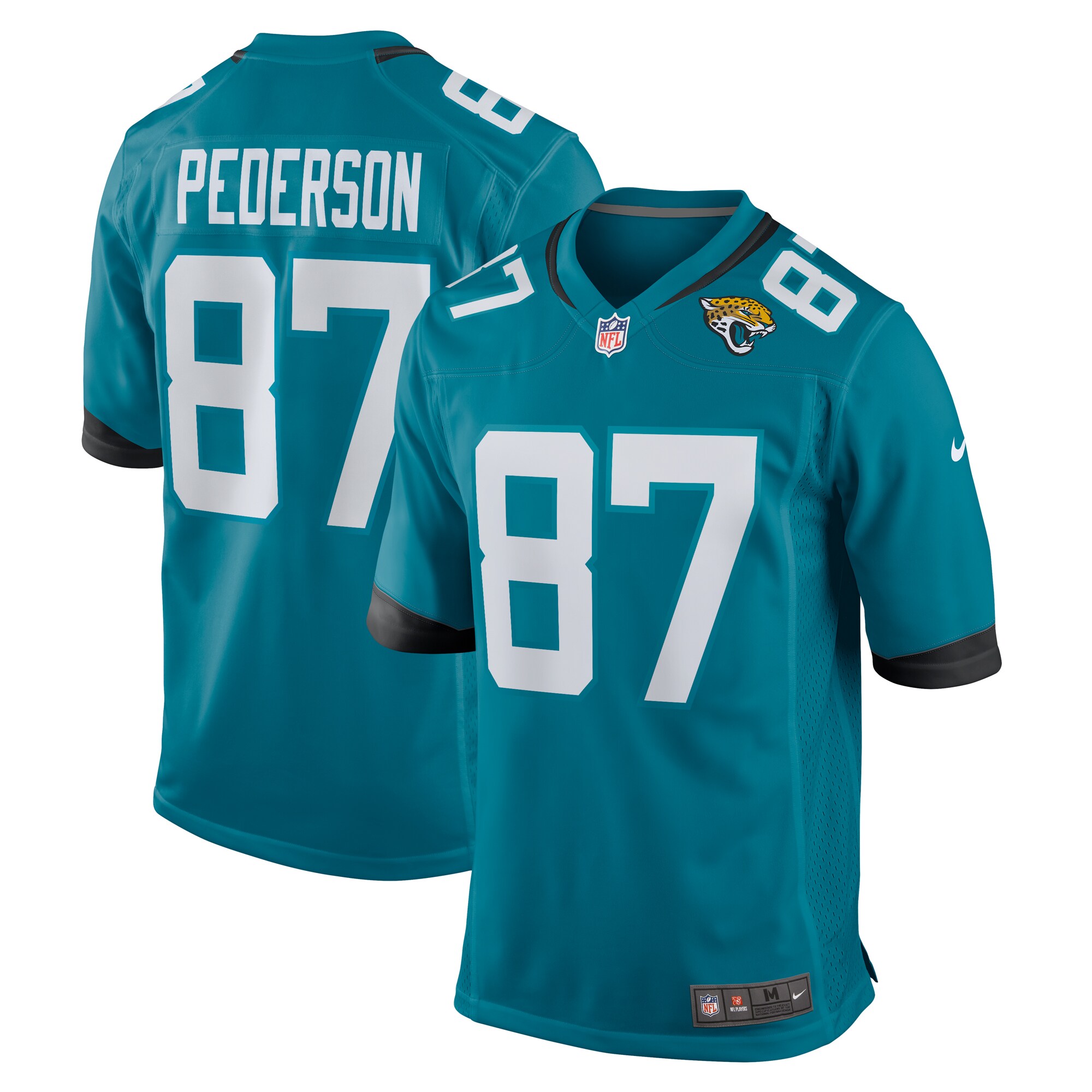 Josh Pederson Jacksonville Jaguars Nike Team Game Jersey -  Teal