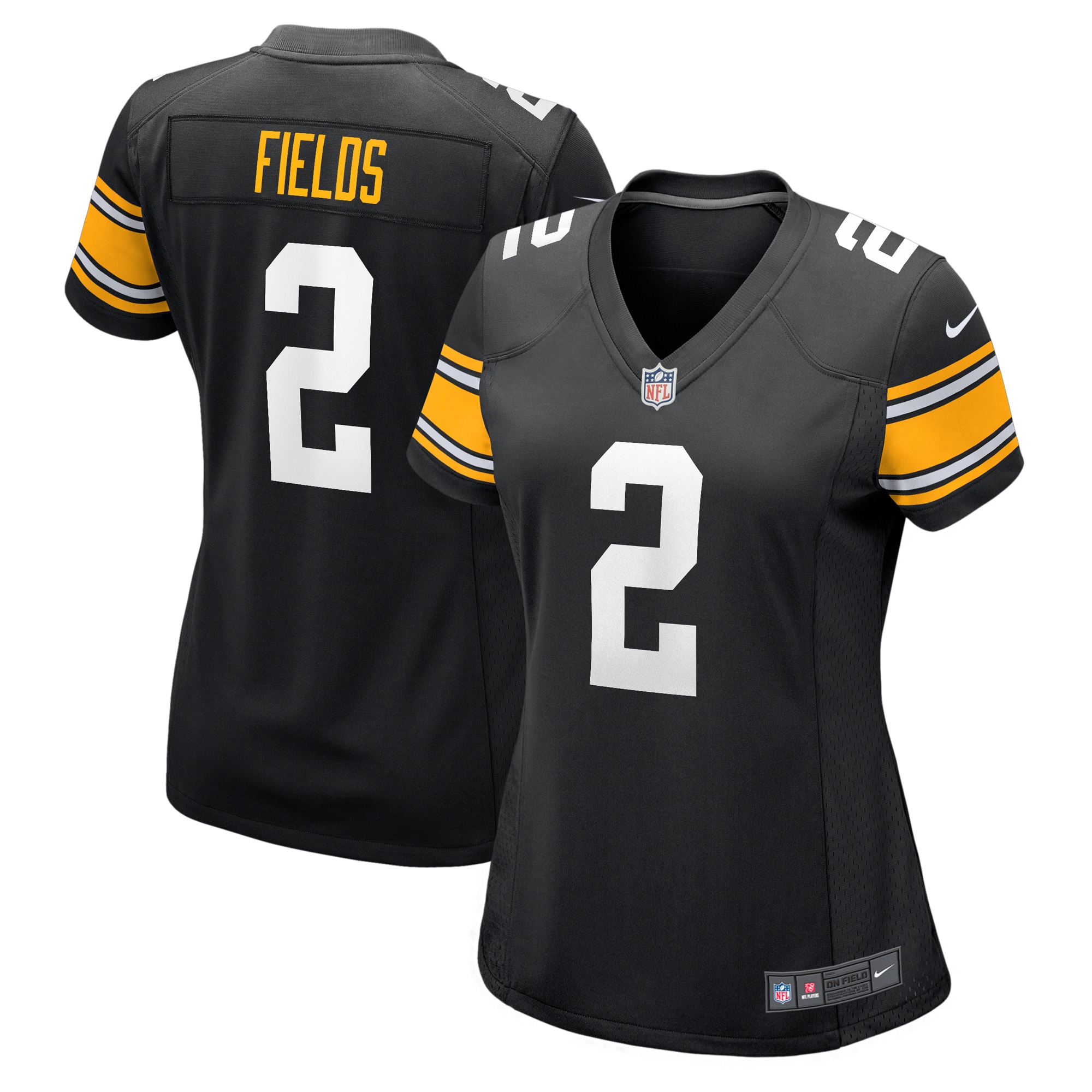 Justin Fields Pittsburgh Steelers Nike Women's   Alternate Game Jersey&nbsp;– Black