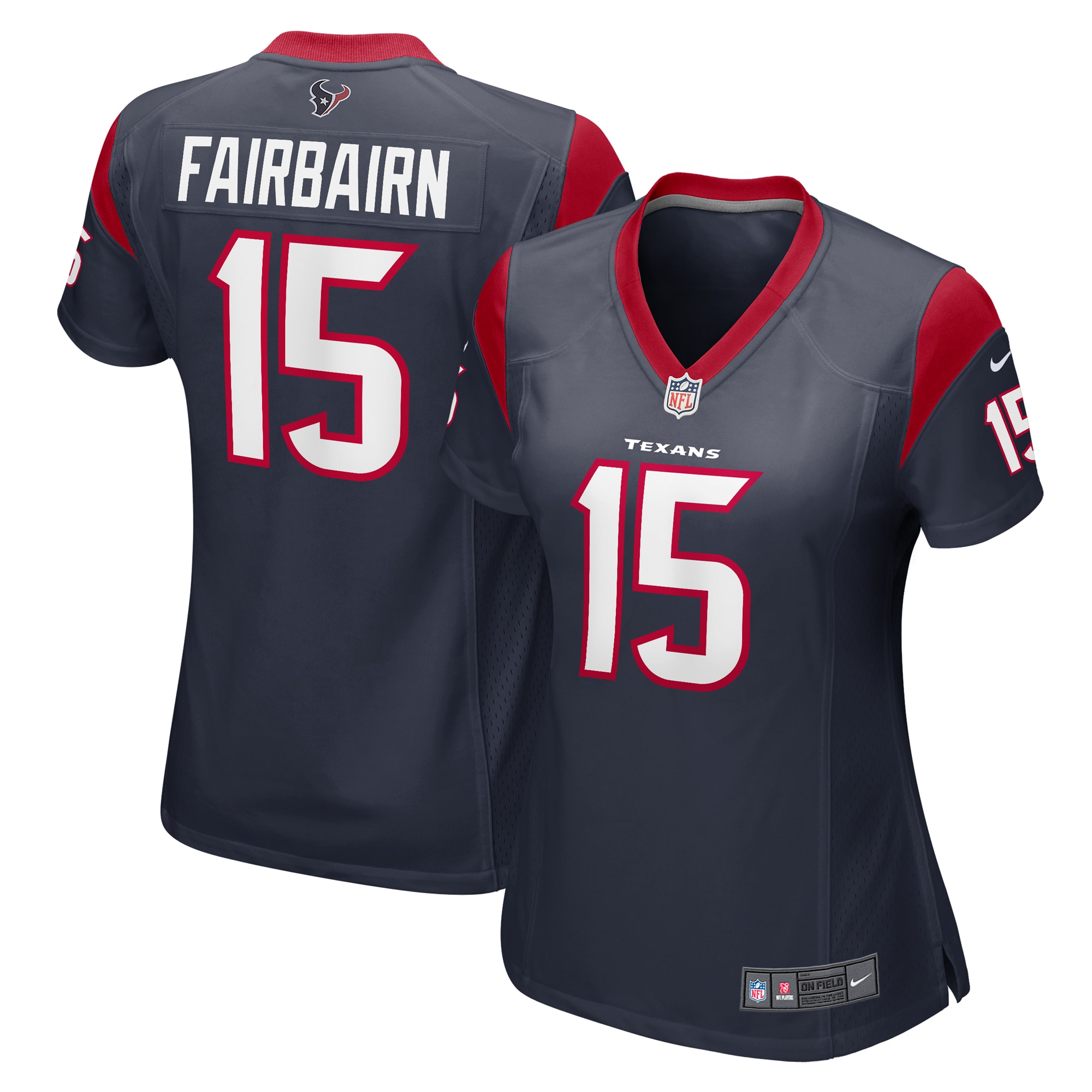 Ka'imi Fairbairn Houston Texans Nike Women's Team Game Jersey -  Navy