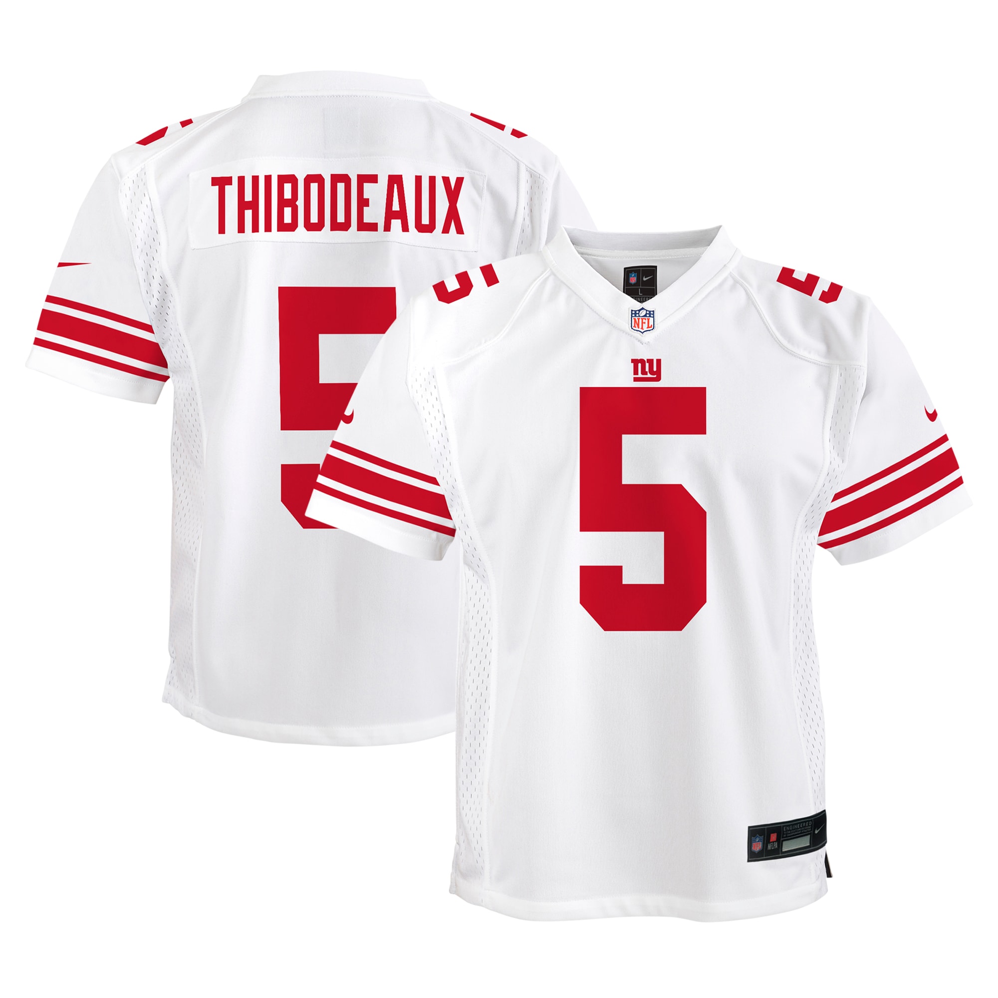 Kayvon Thibodeaux New York Giants Nike Youth Player Game Jersey - White