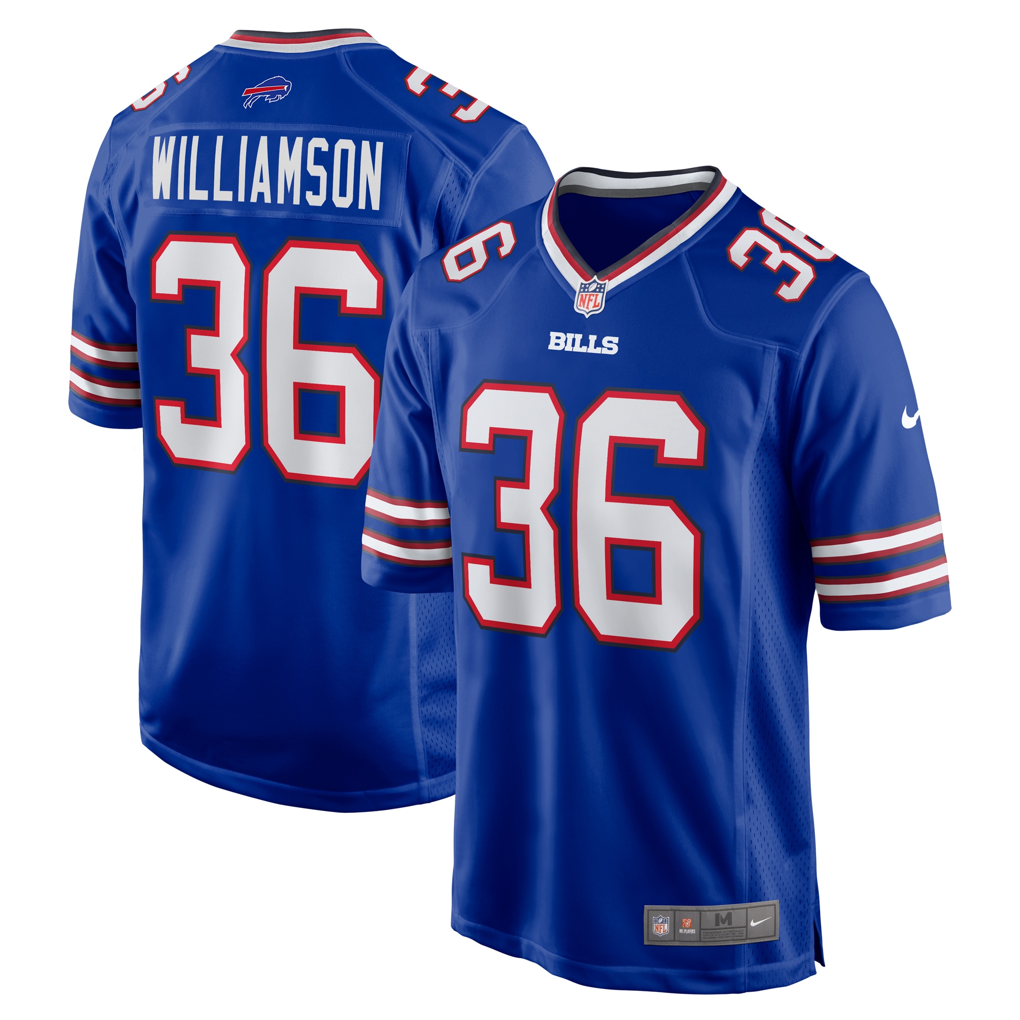 Kendall Williamson Buffalo Bills Nike  Game Jersey -  Royal