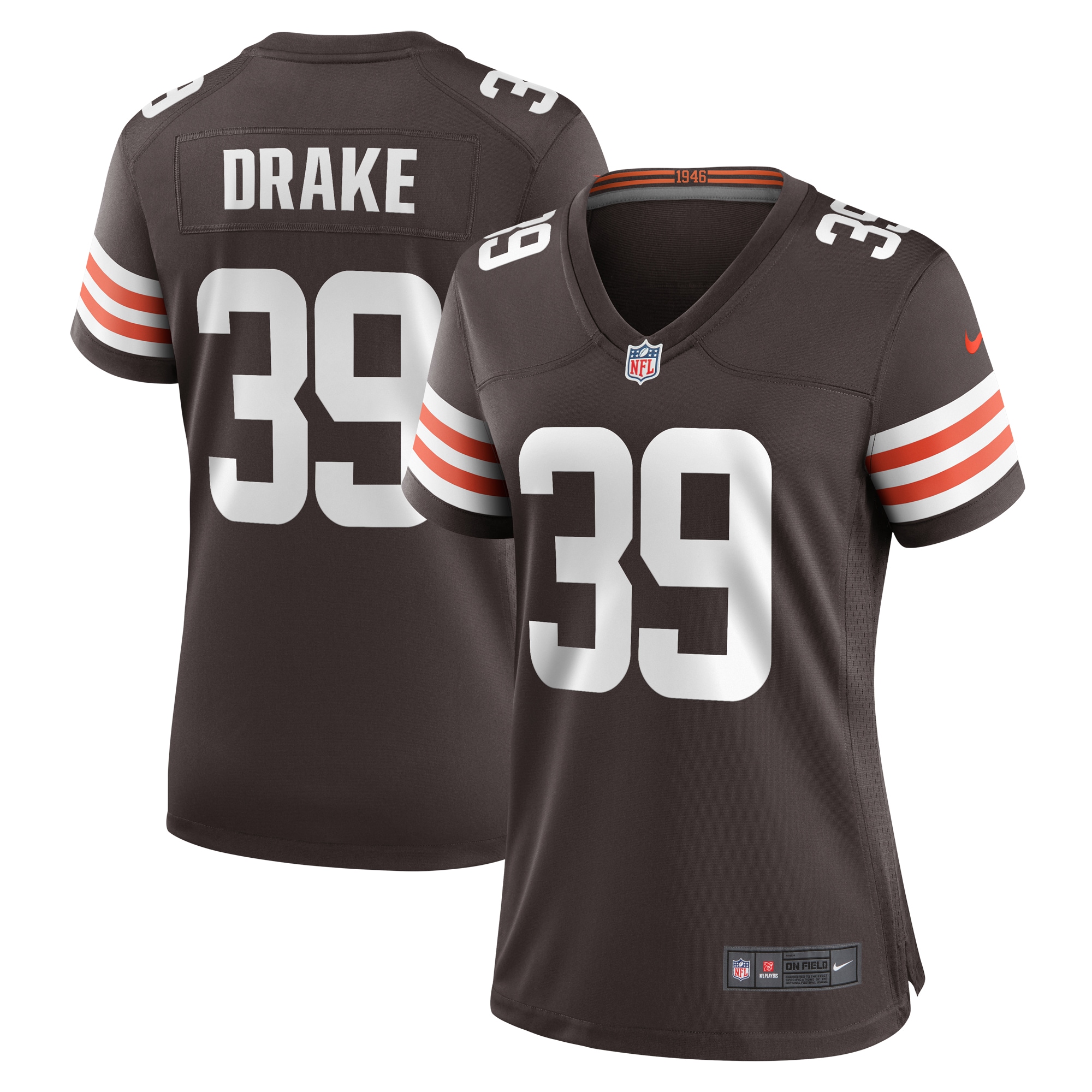 Kenyan Drake Cleveland Browns Nike Women's  Game Jersey -  Brown