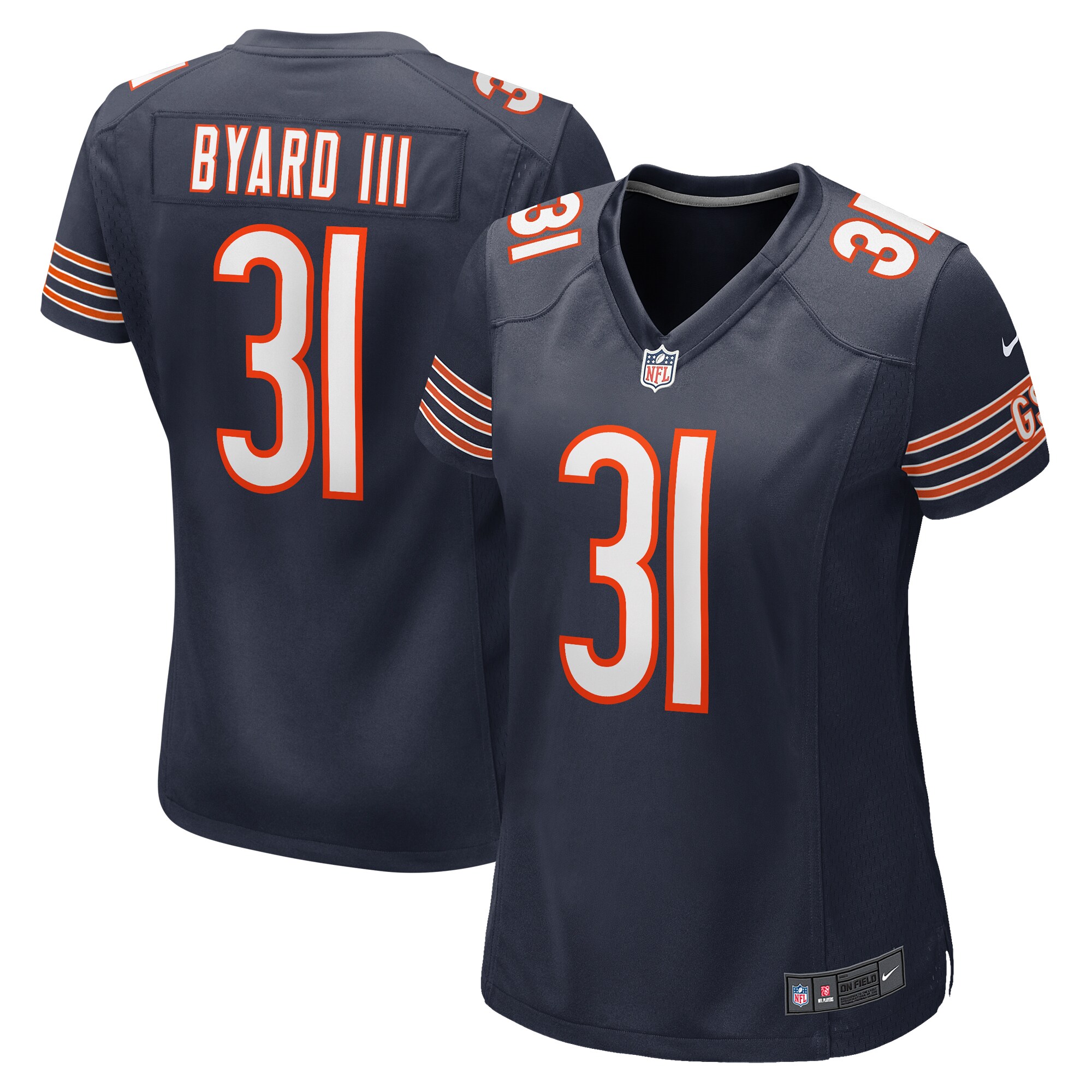 Kevin Byard III Chicago Bears Nike Women's  Game Jersey -  Navy