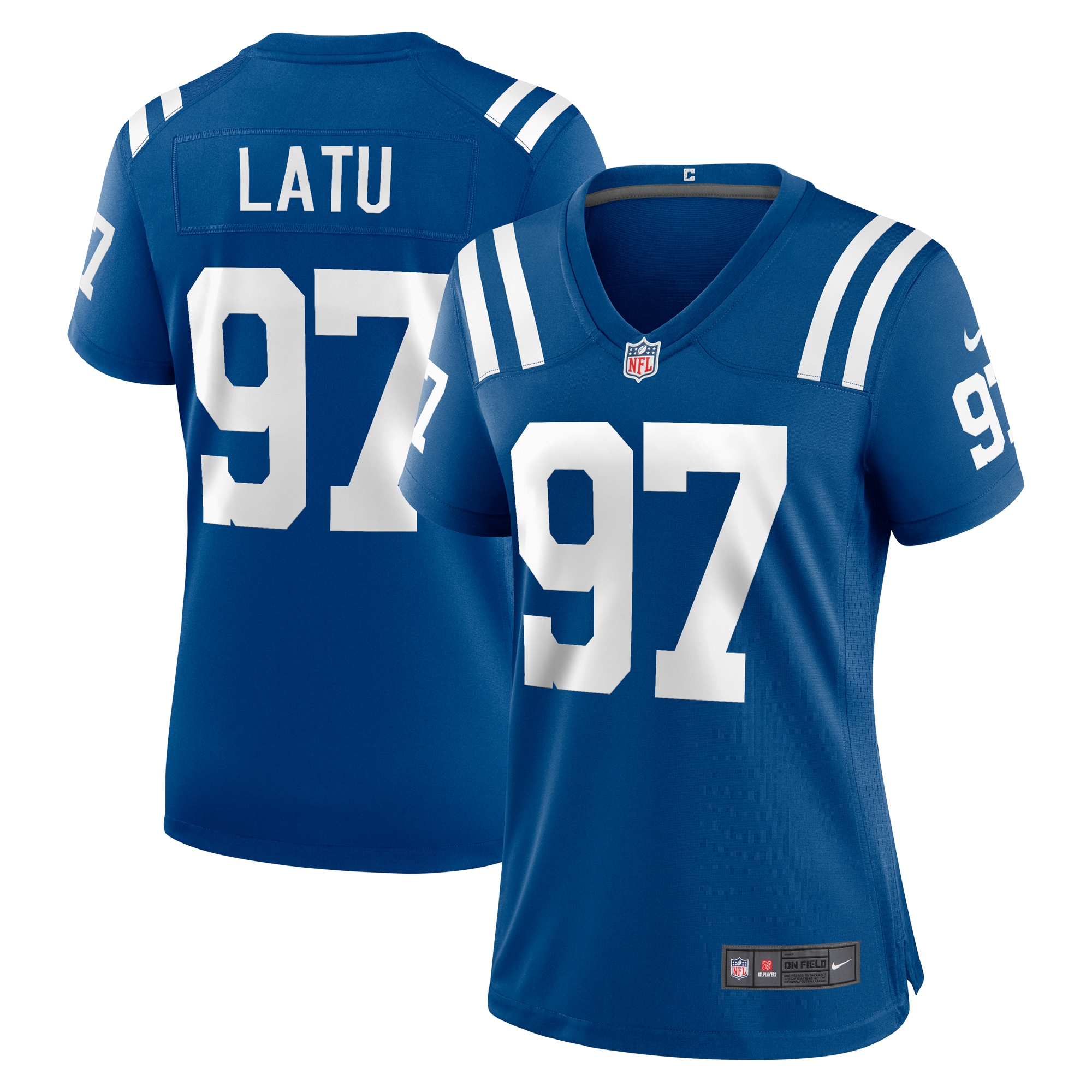 Laiatu Latu Indianapolis Colts Nike Women's Game Jersey -  Royal