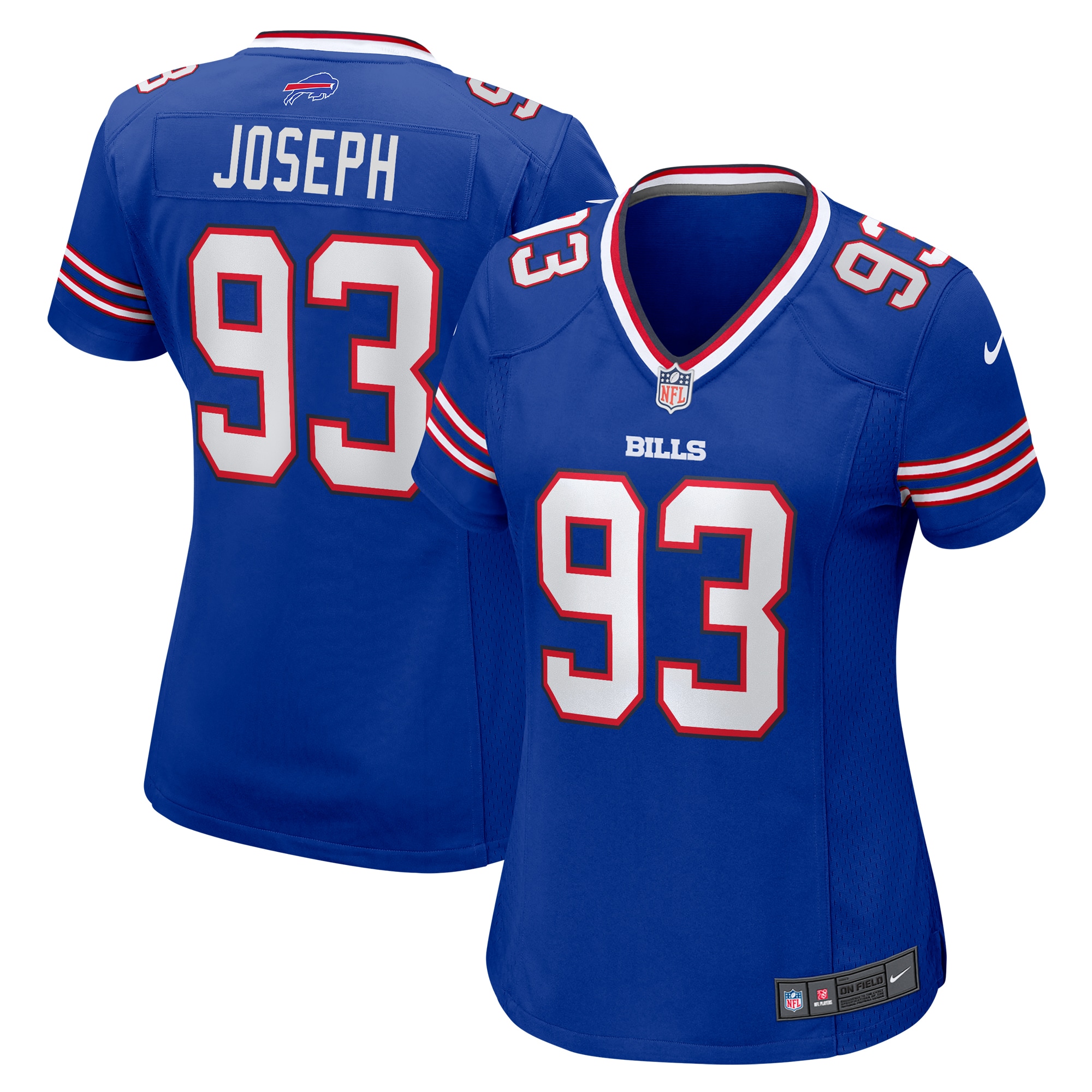 Linval Joseph Buffalo Bills Nike Women's  Game Jersey -  Royal