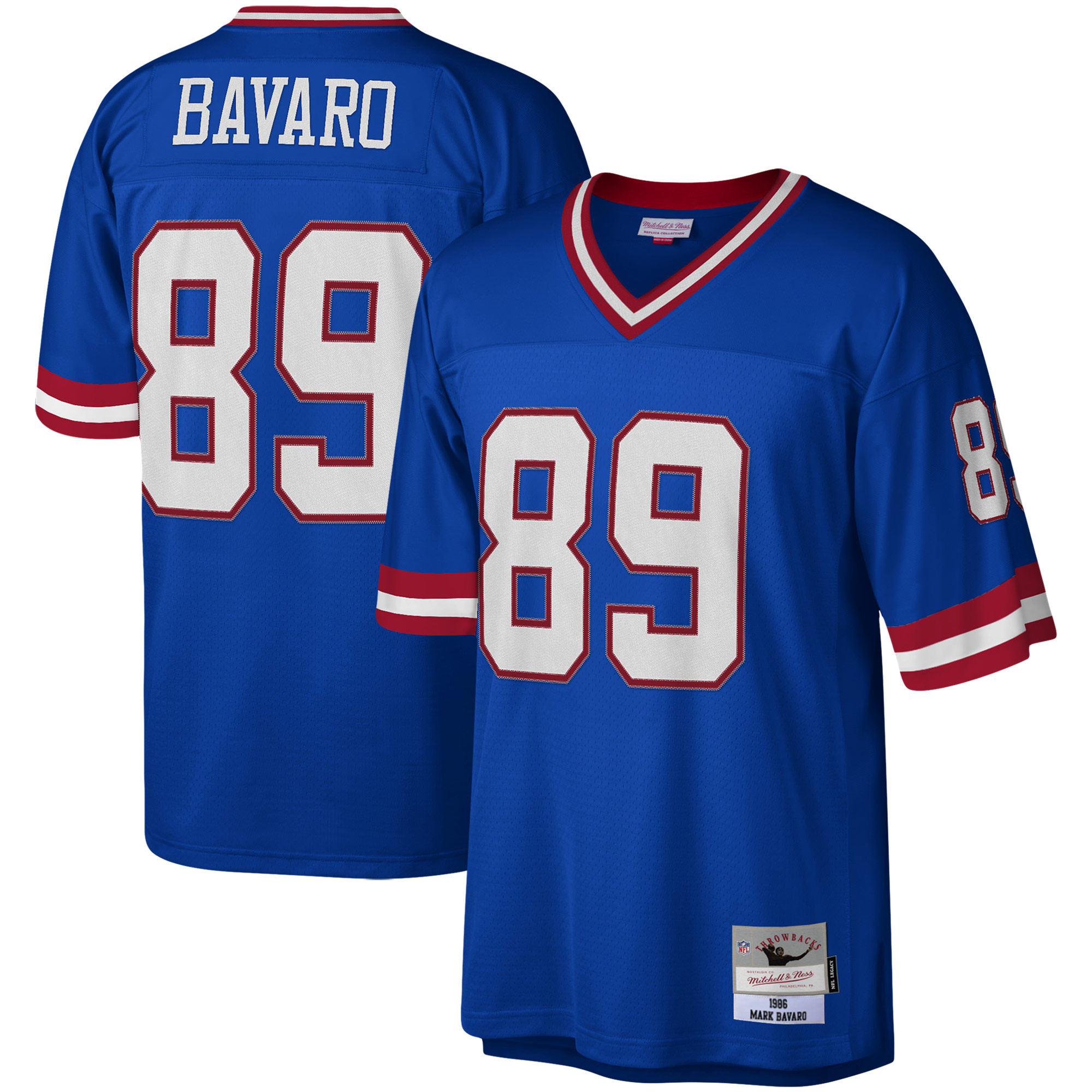Mark Bavaro New York Giants Mitchell & Ness Legacy Replica Jersey - Royal