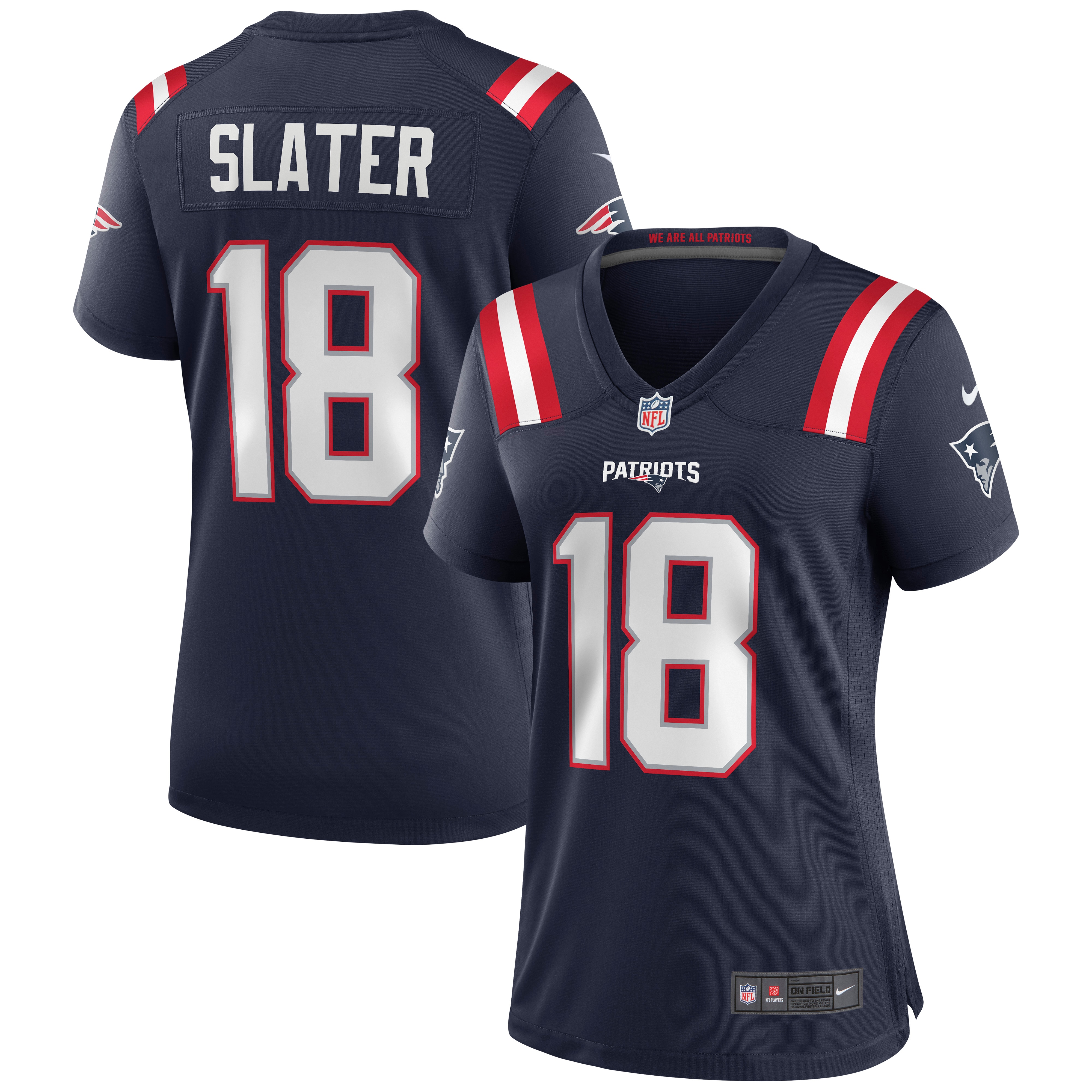 Matthew Slater New England Patriots Nike Women's Game Jersey - Navy