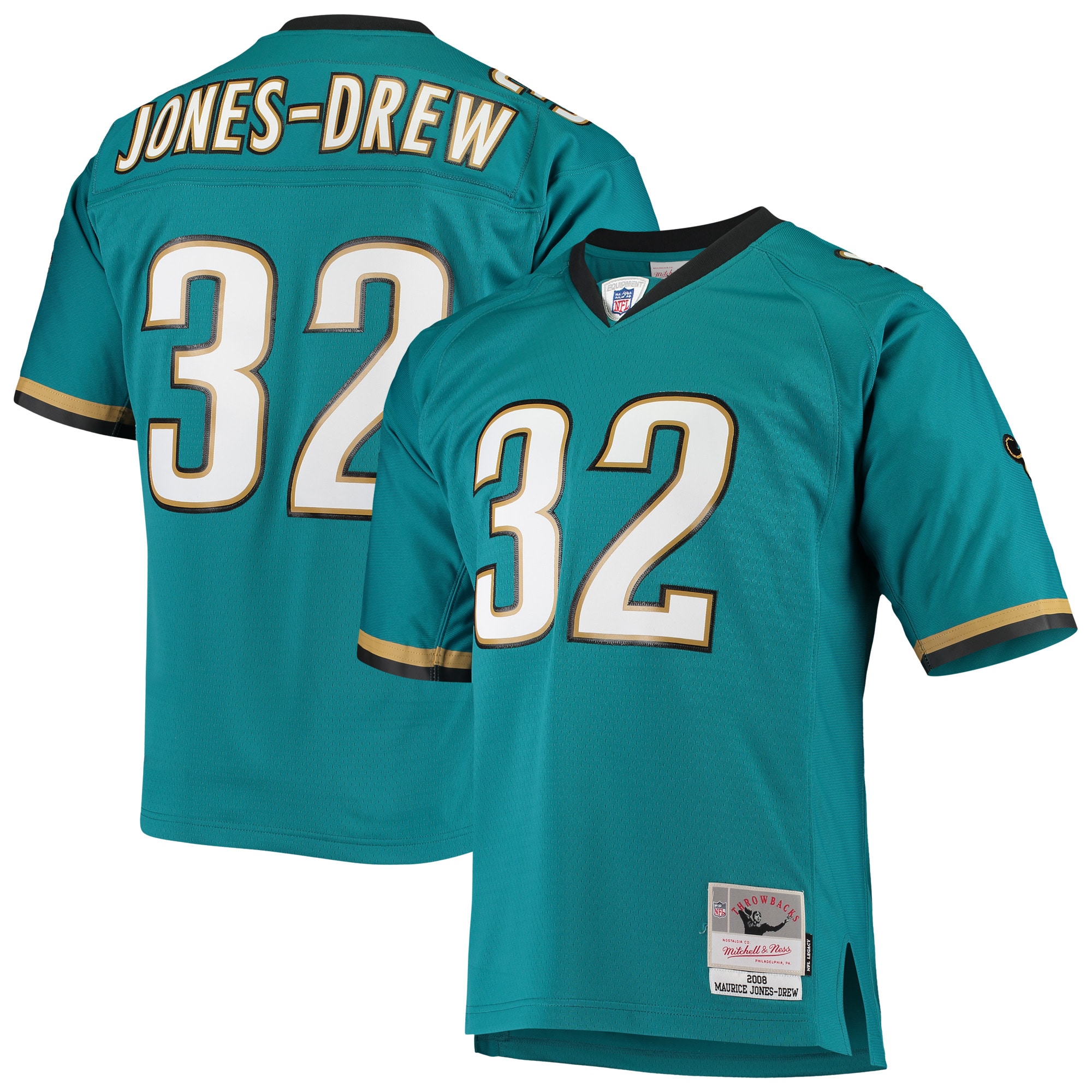 Maurice Jones-Drew Jacksonville Jaguars Mitchell & Ness Legacy Replica Jersey - Teal