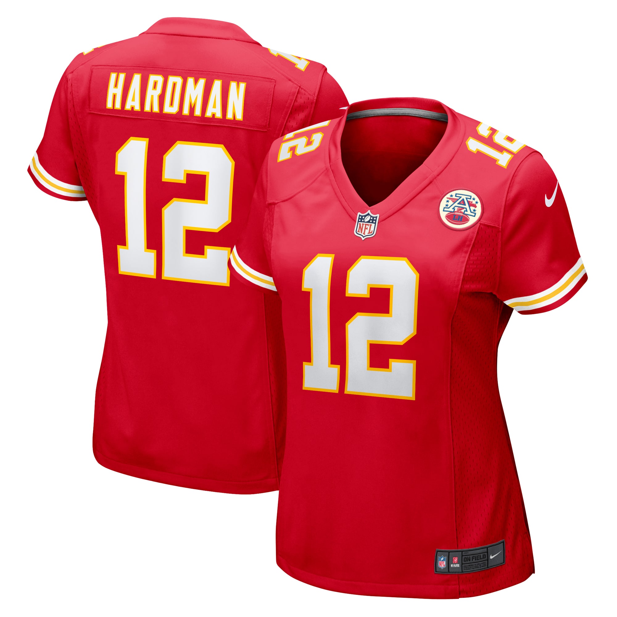 Mecole Hardman Kansas City Chiefs Nike Women's  Game Jersey -  Red