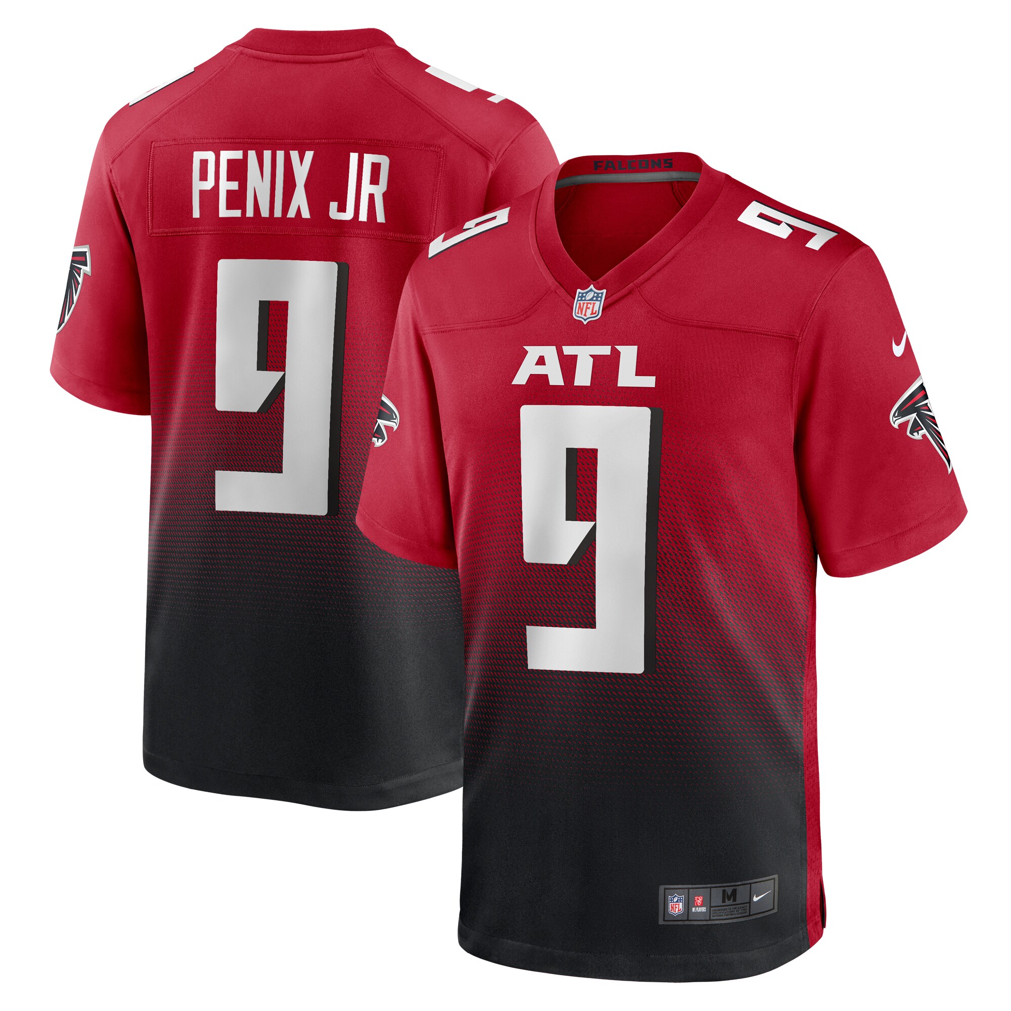 Michael Penix Jr. Atlanta Falcons Nike Alternate Game Jersey -  Red