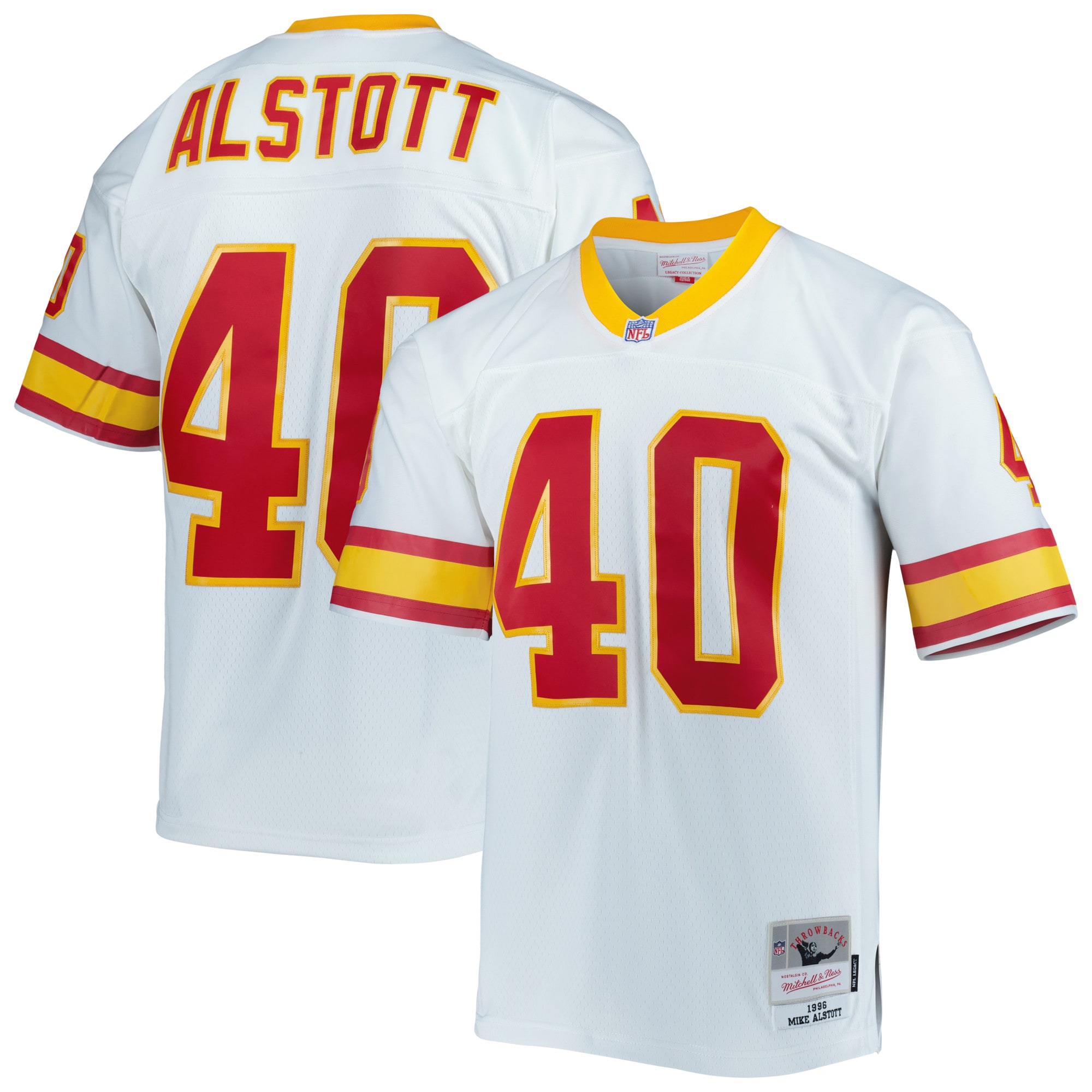 Mike Alstott Tampa Bay Buccaneers Mitchell & Ness Legacy Replica Jersey - White