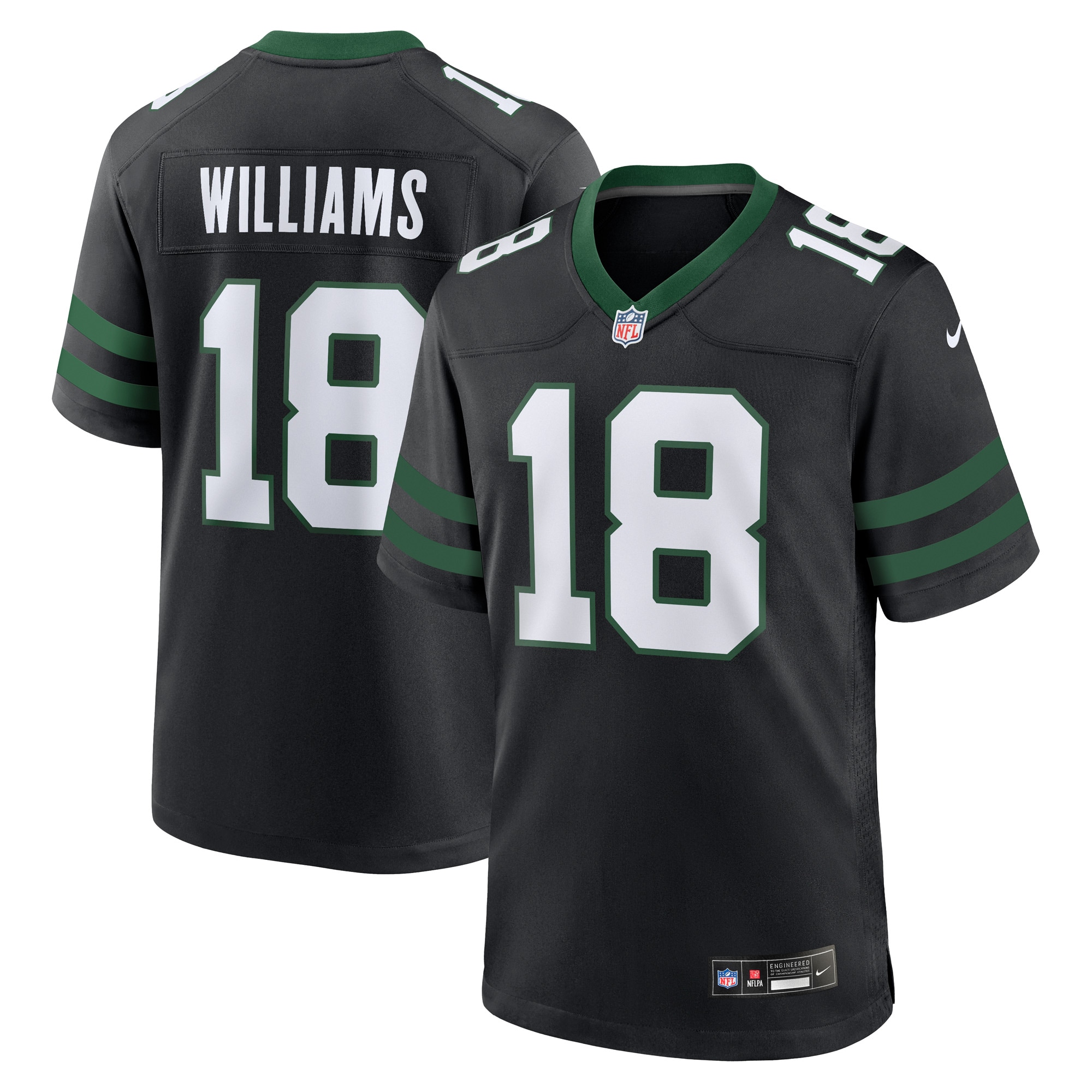 Mike Williams New York Jets Nike  Alternate Game Player Jersey&nbsp;– Legacy Black