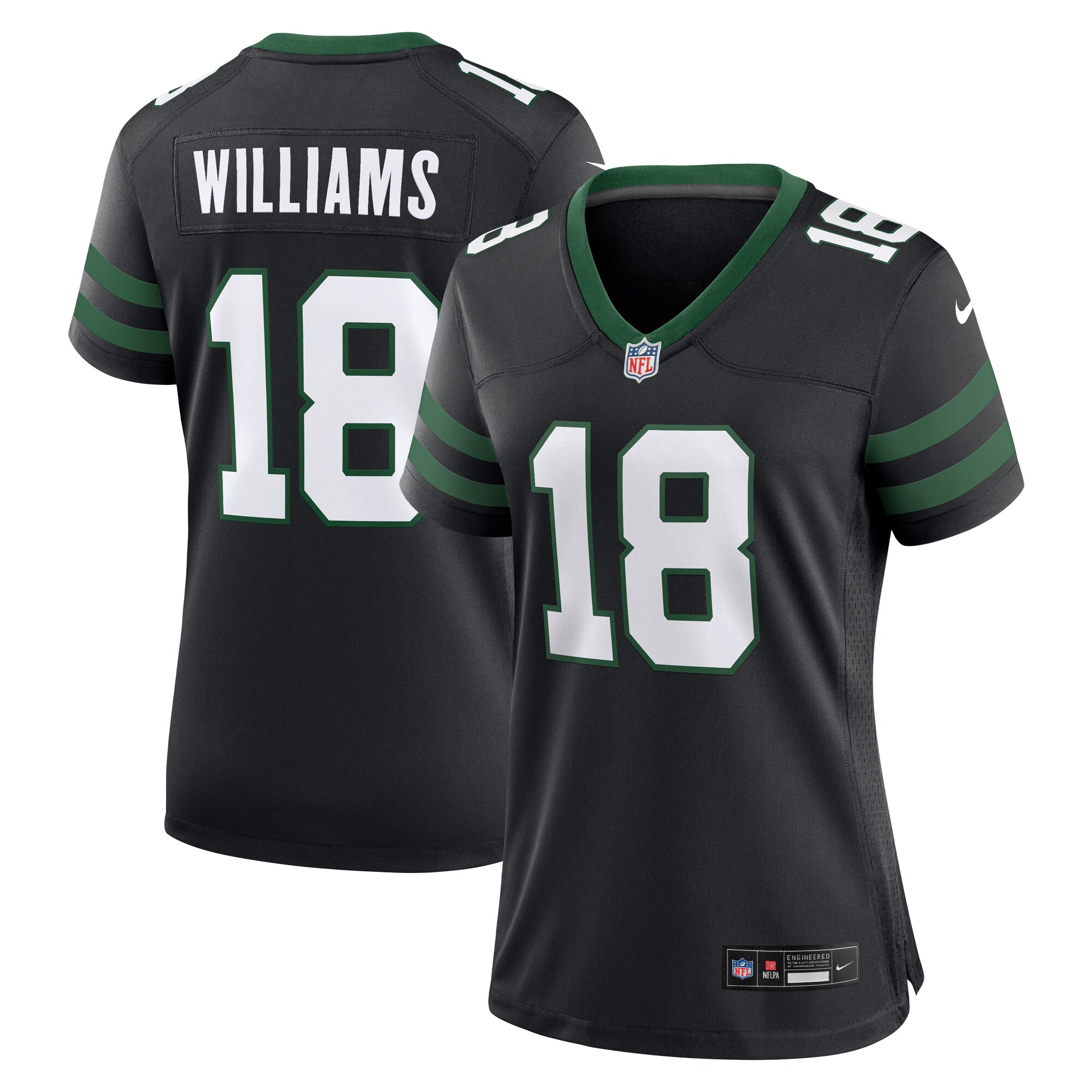 Mike Williams New York Jets Nike Women's  Alternate Game Player Jersey&nbsp;– Legacy Black