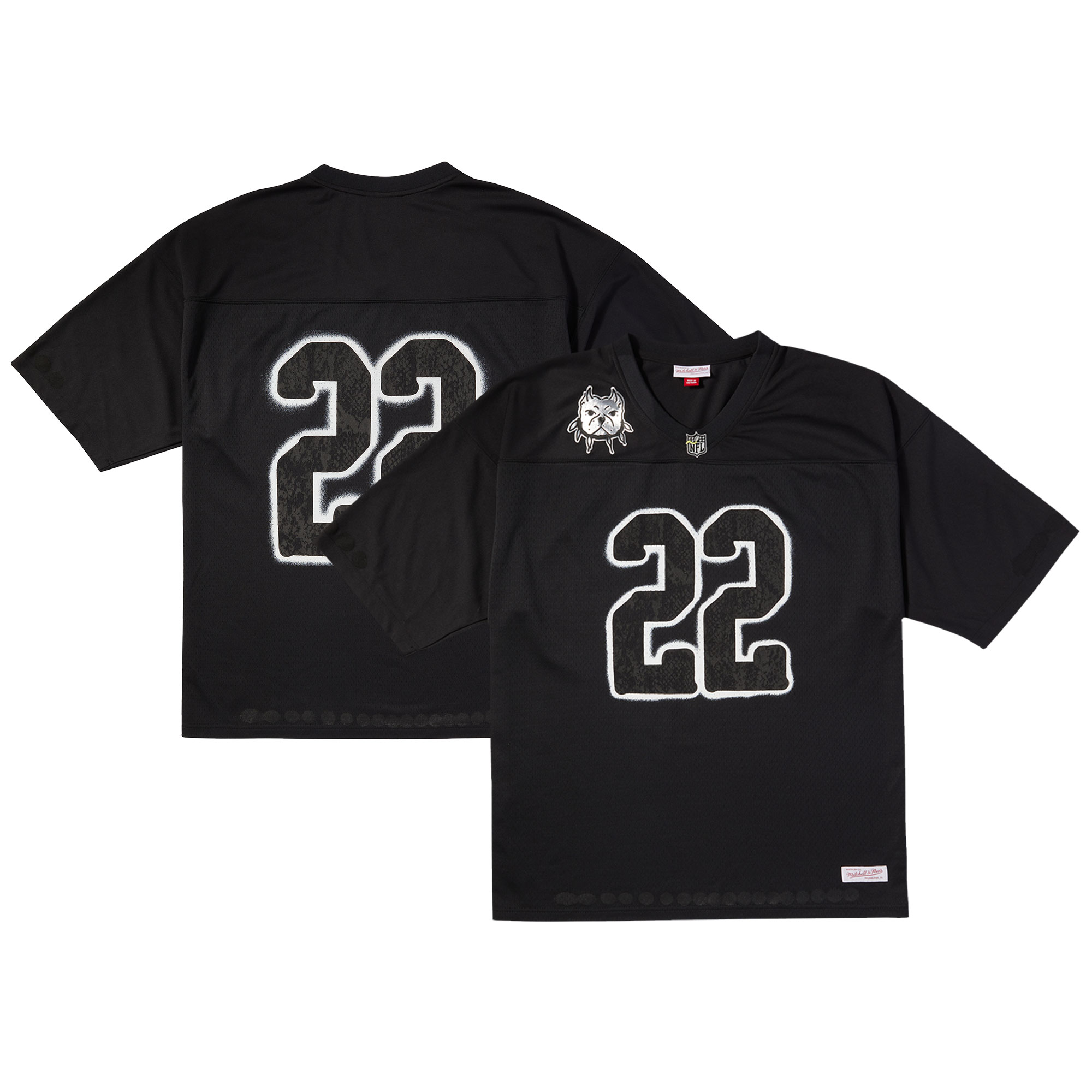 Mitchell & Ness ÑFL Por La Cultura x CHITO Limited Edition Jersey - Black