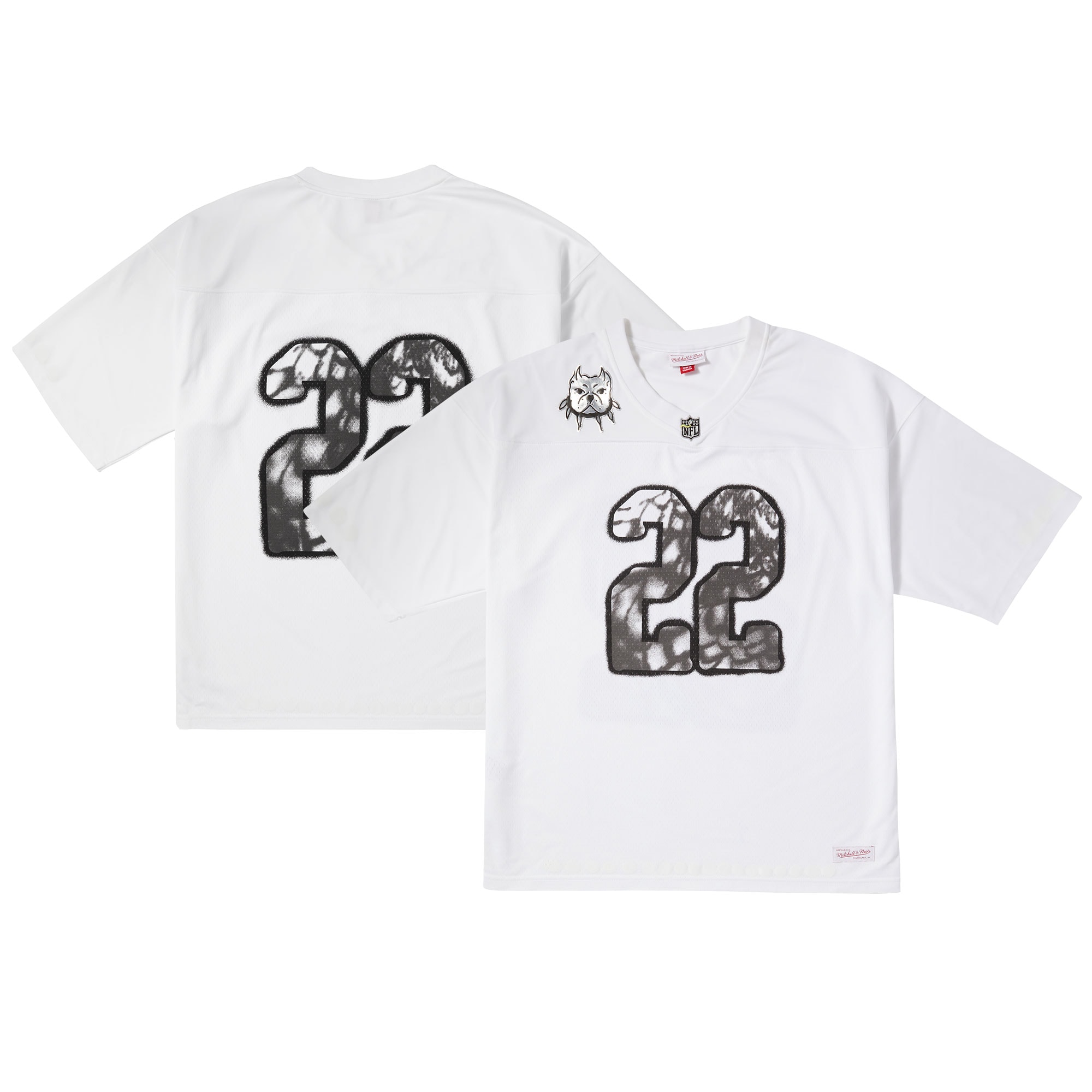 Mitchell & Ness ÑFL Por La Cultura x CHITO Limited Edition Jersey - White