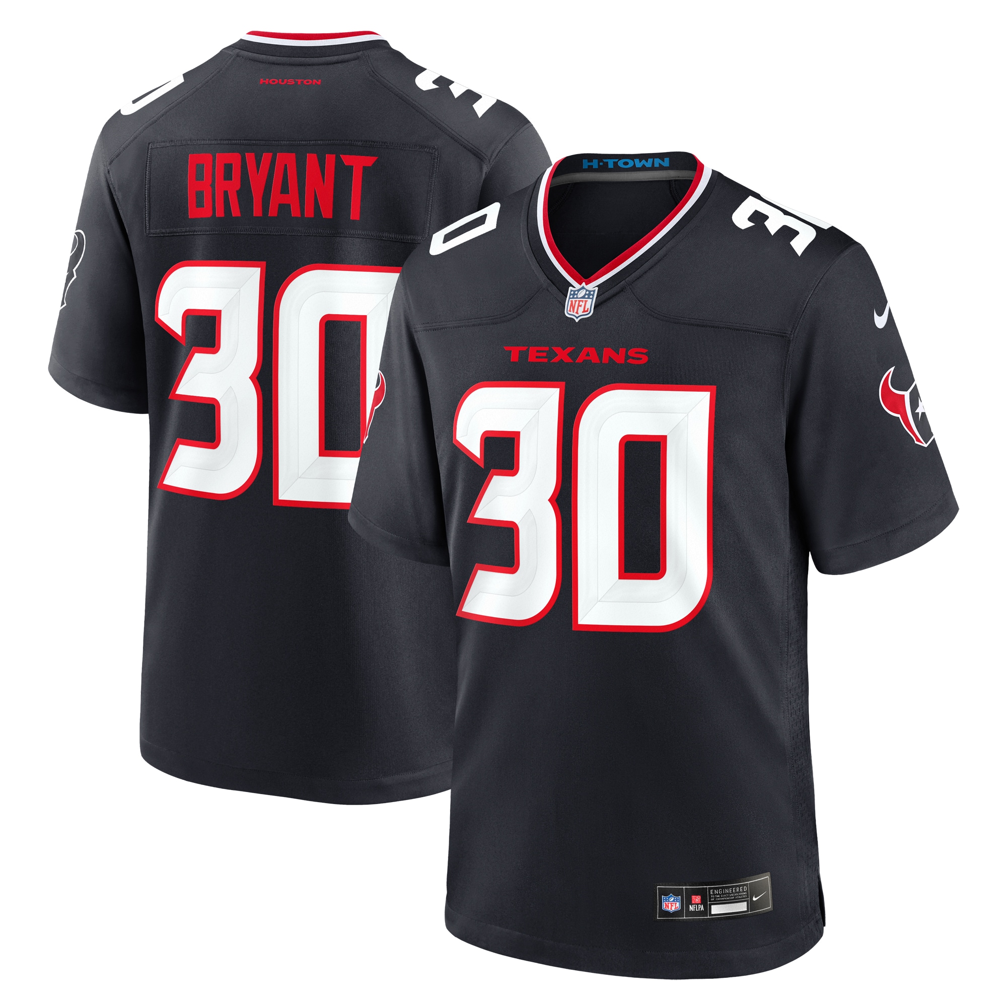 Myles Bryant Houston Texans Nike Team Game Jersey -  Navy