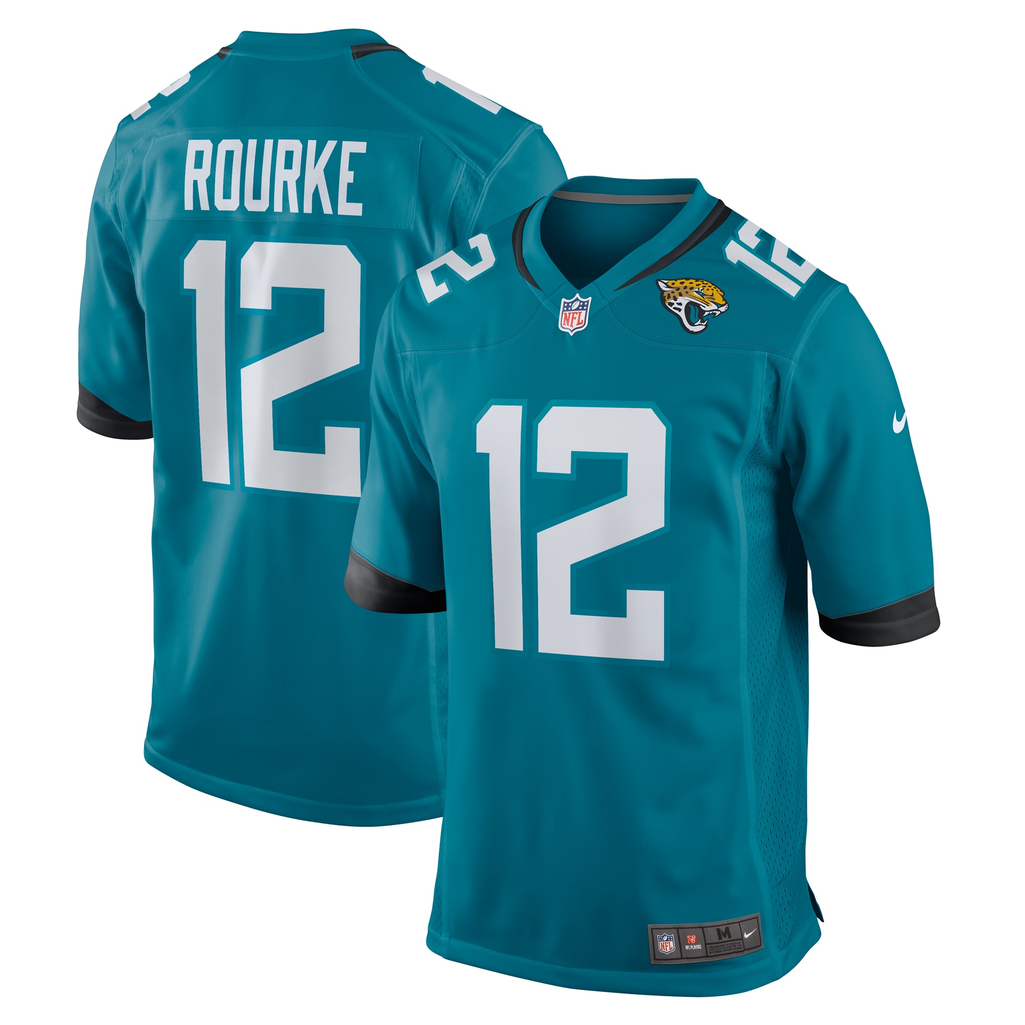 Nathan Rourke Jacksonville Jaguars Nike Team Game Jersey -  Teal